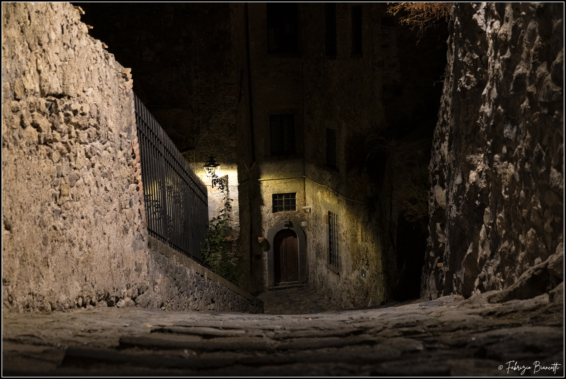 Steep streets of Bolsena