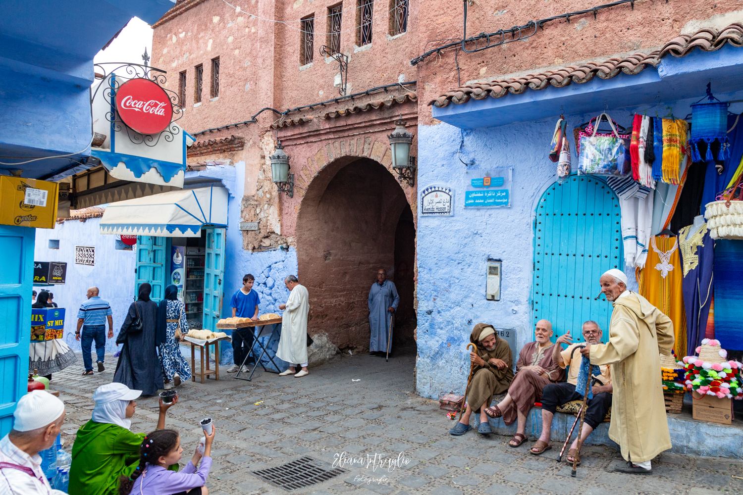 The liveliness of Chefchaouen