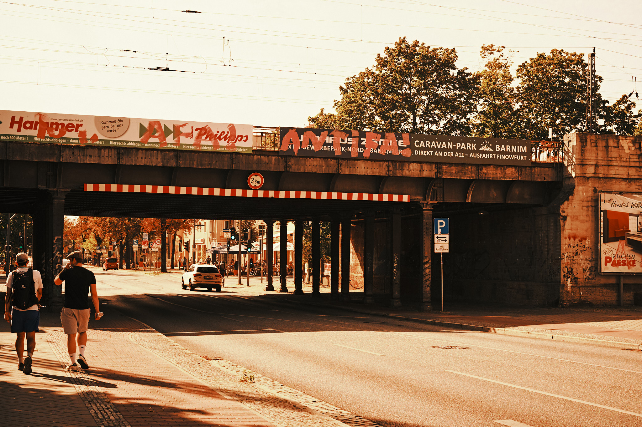 Street a Sachsenhausen