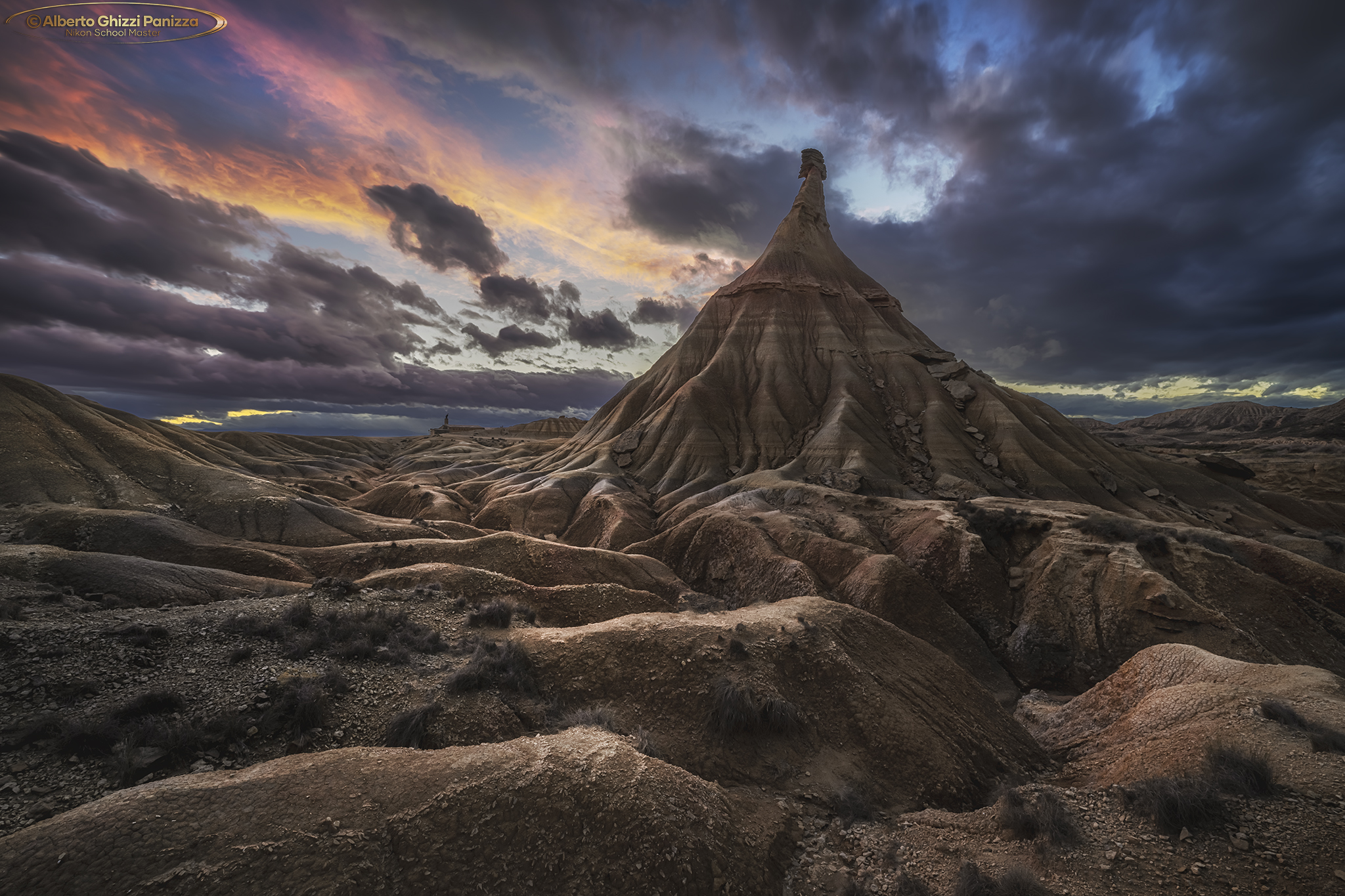 Tramonto ad Bardenas Reales