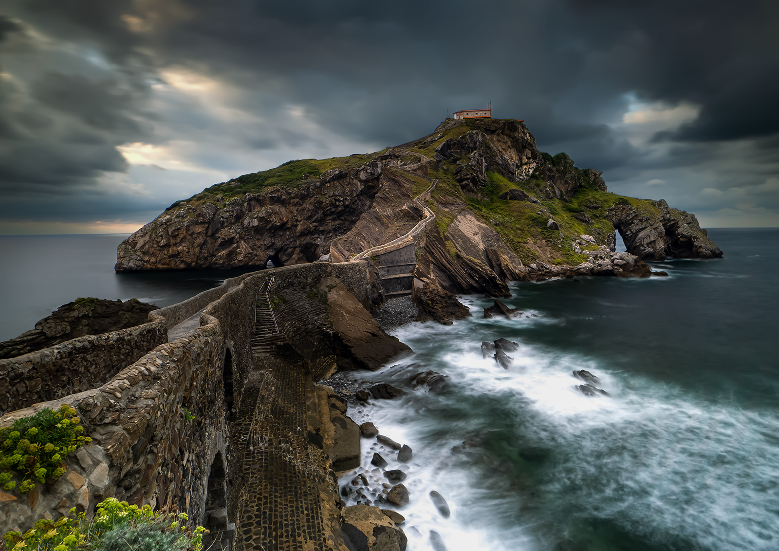 San Juan de Gaztelugatxe, Spanien