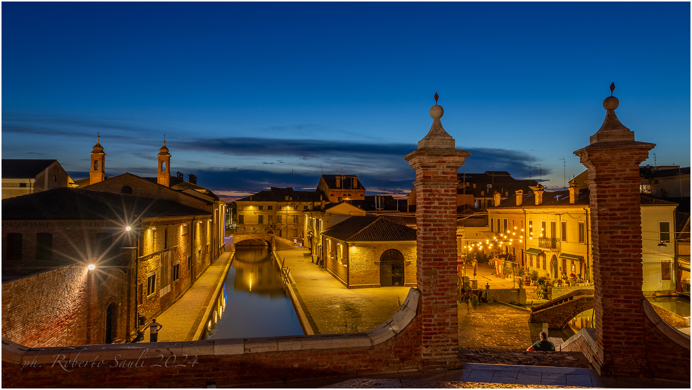 Ora blu a Comacchio FE