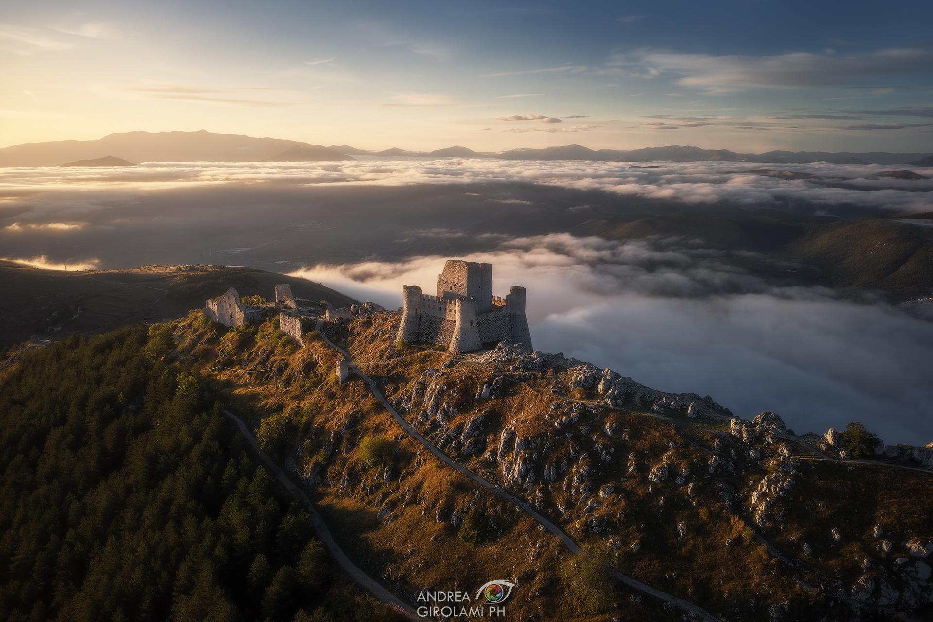 Rocca Calascio, il Castello di Ladyhawke