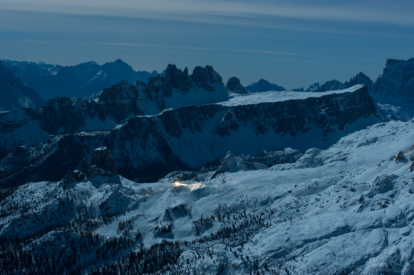 Rocks,  Star and Snow