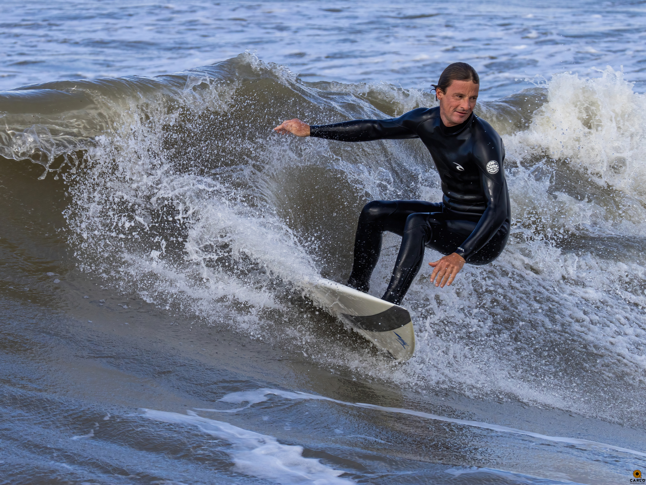 Surfing in Viareggio