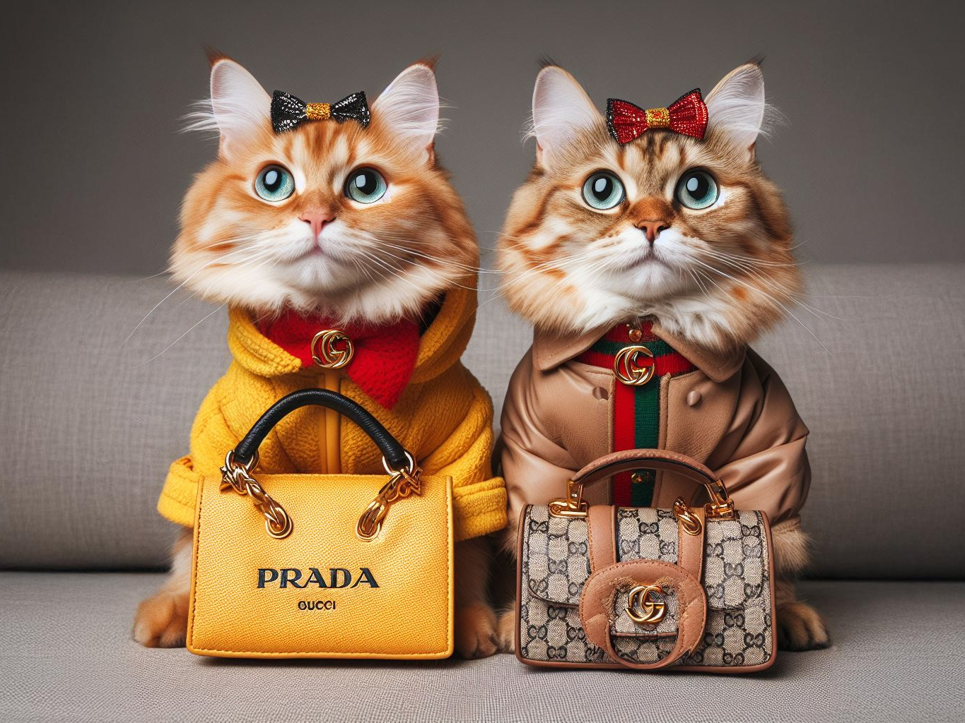 Prada cat fashion weeks