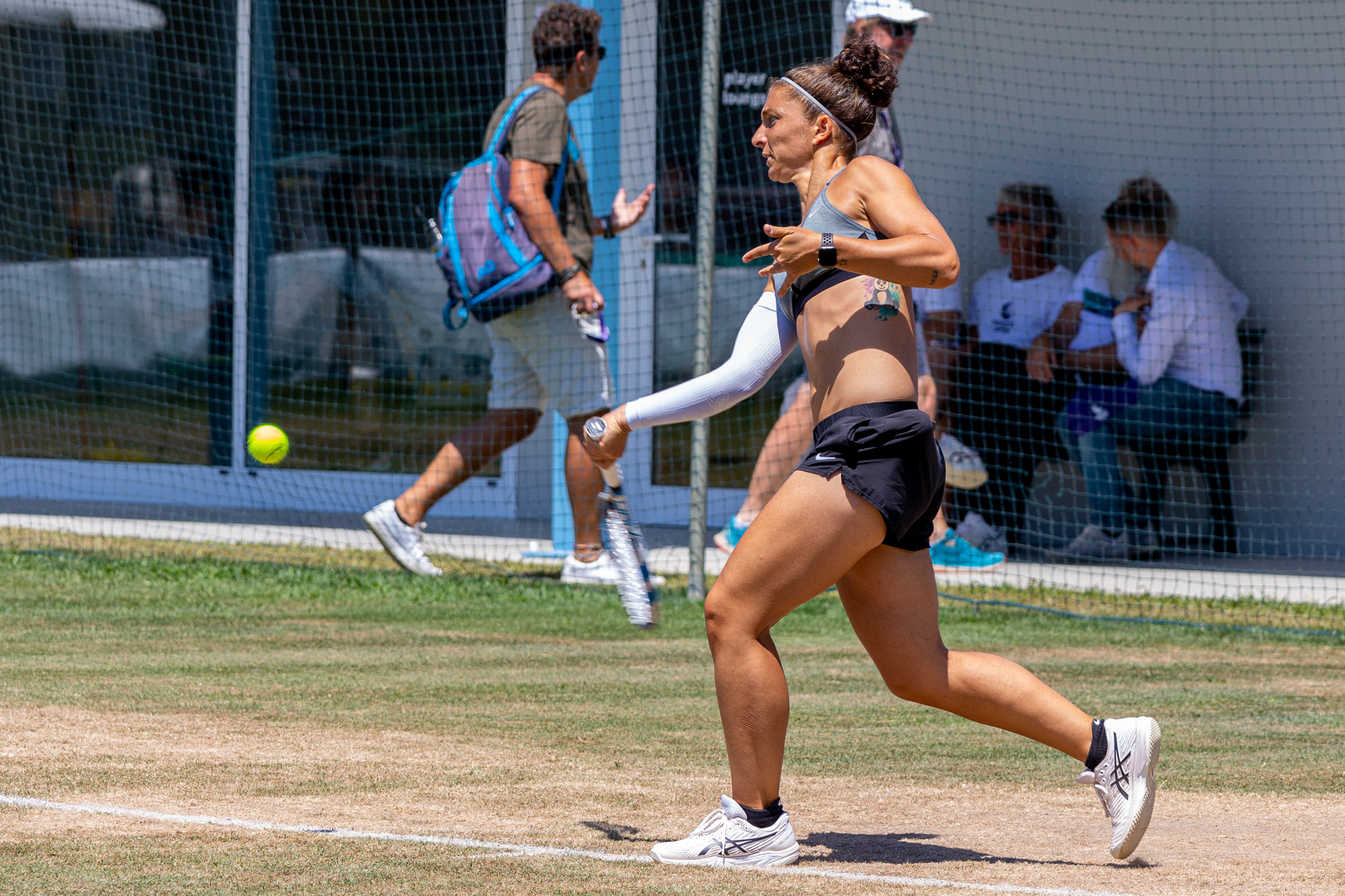 Sara Errani con Panda