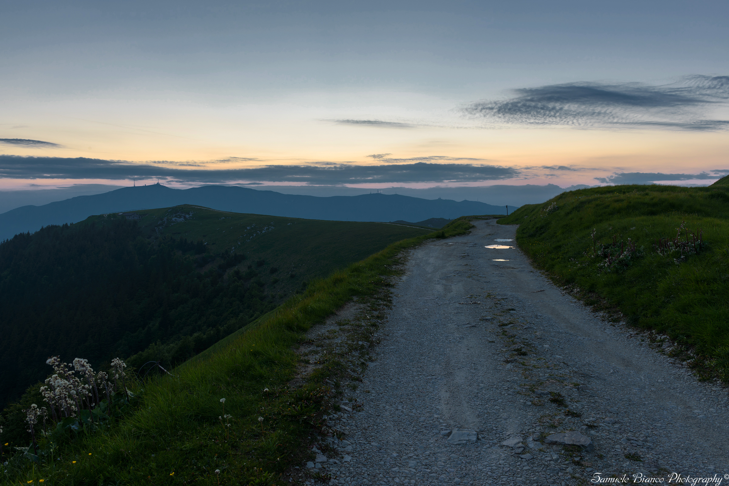 The night comes on M. Pizzoc