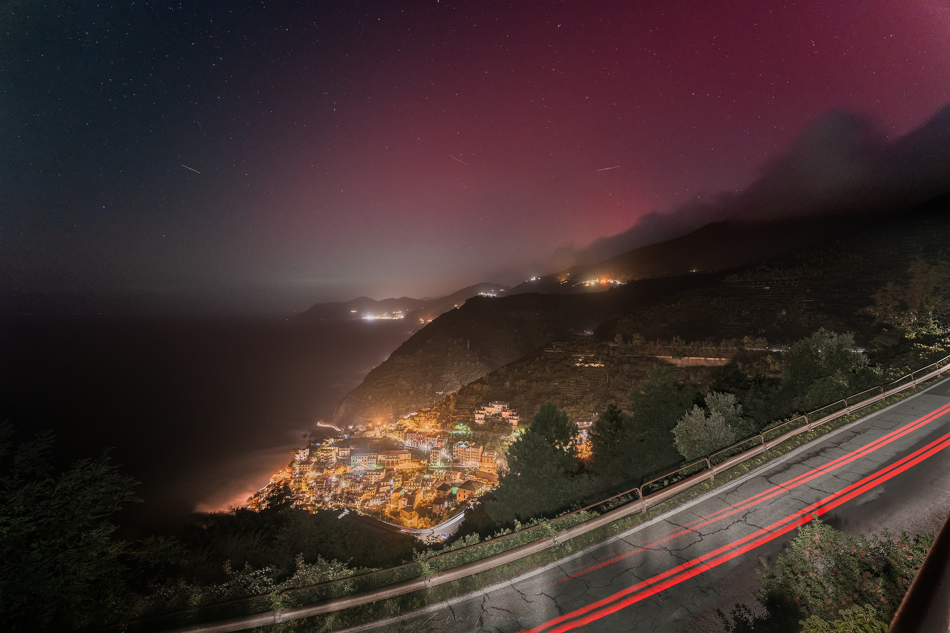 Riomaggiore sotto il SAR
