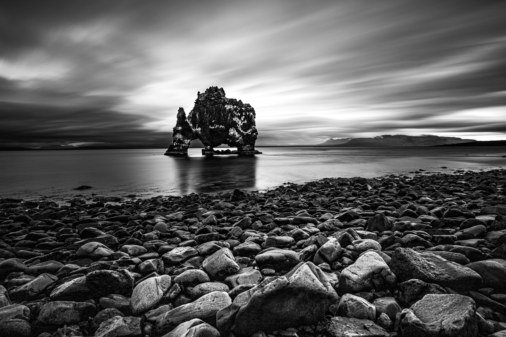 Hvítserkur B/W