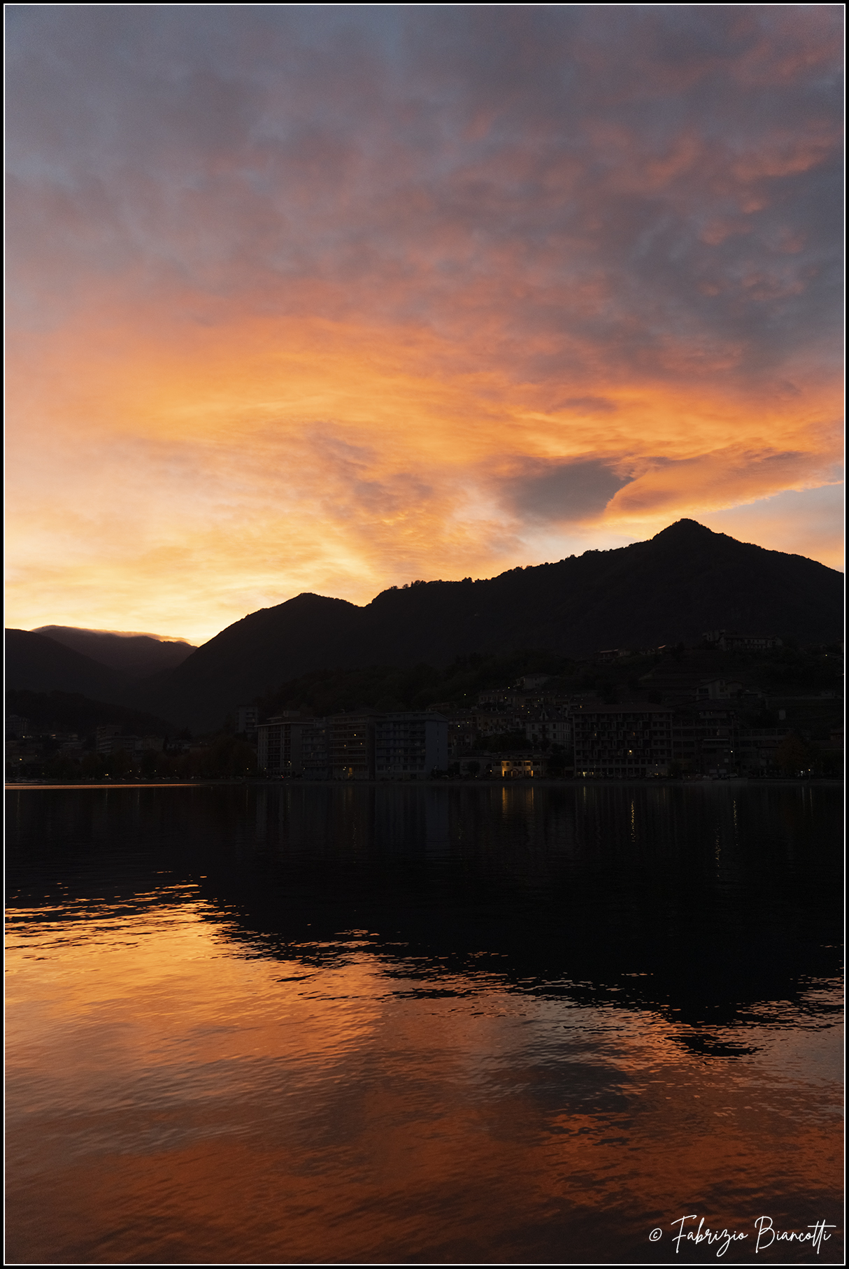Autumn sunsets