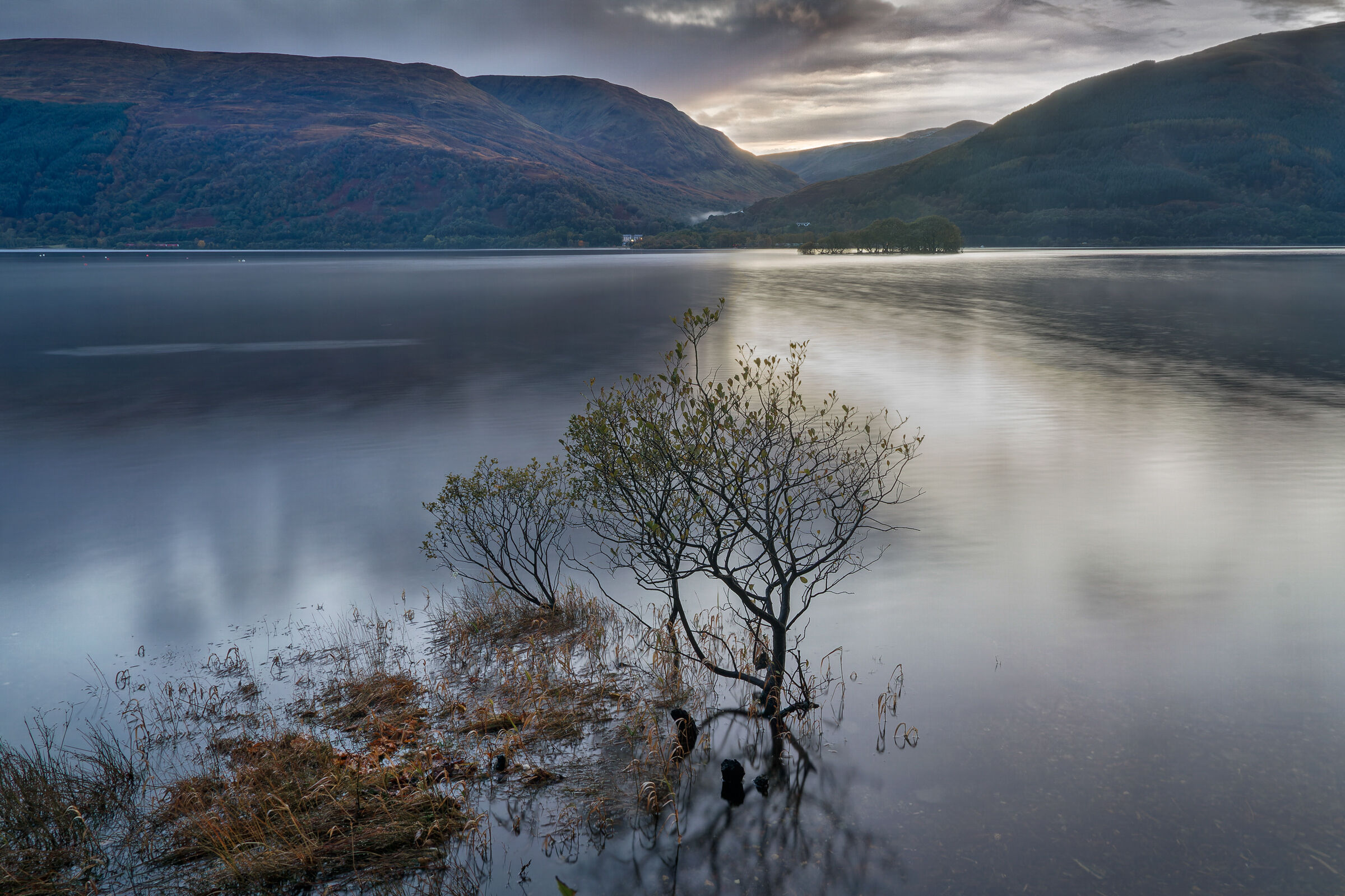 Ultime luci su Loch Lomond