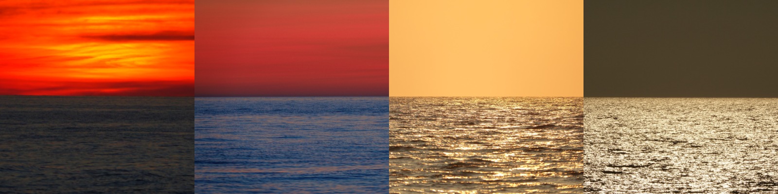 8 = 4 x 2 color sunsets