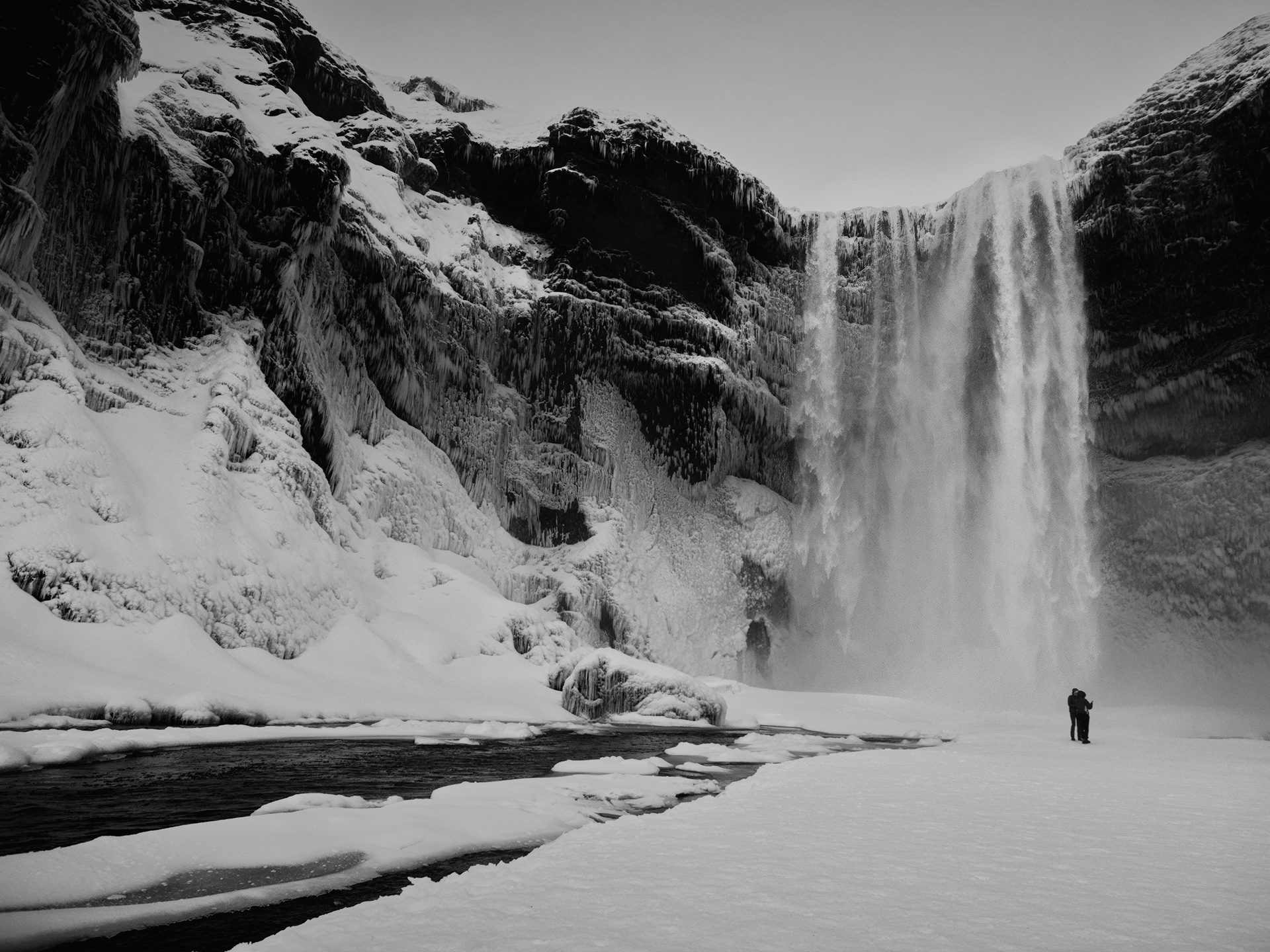 Skógafoss waterfall
