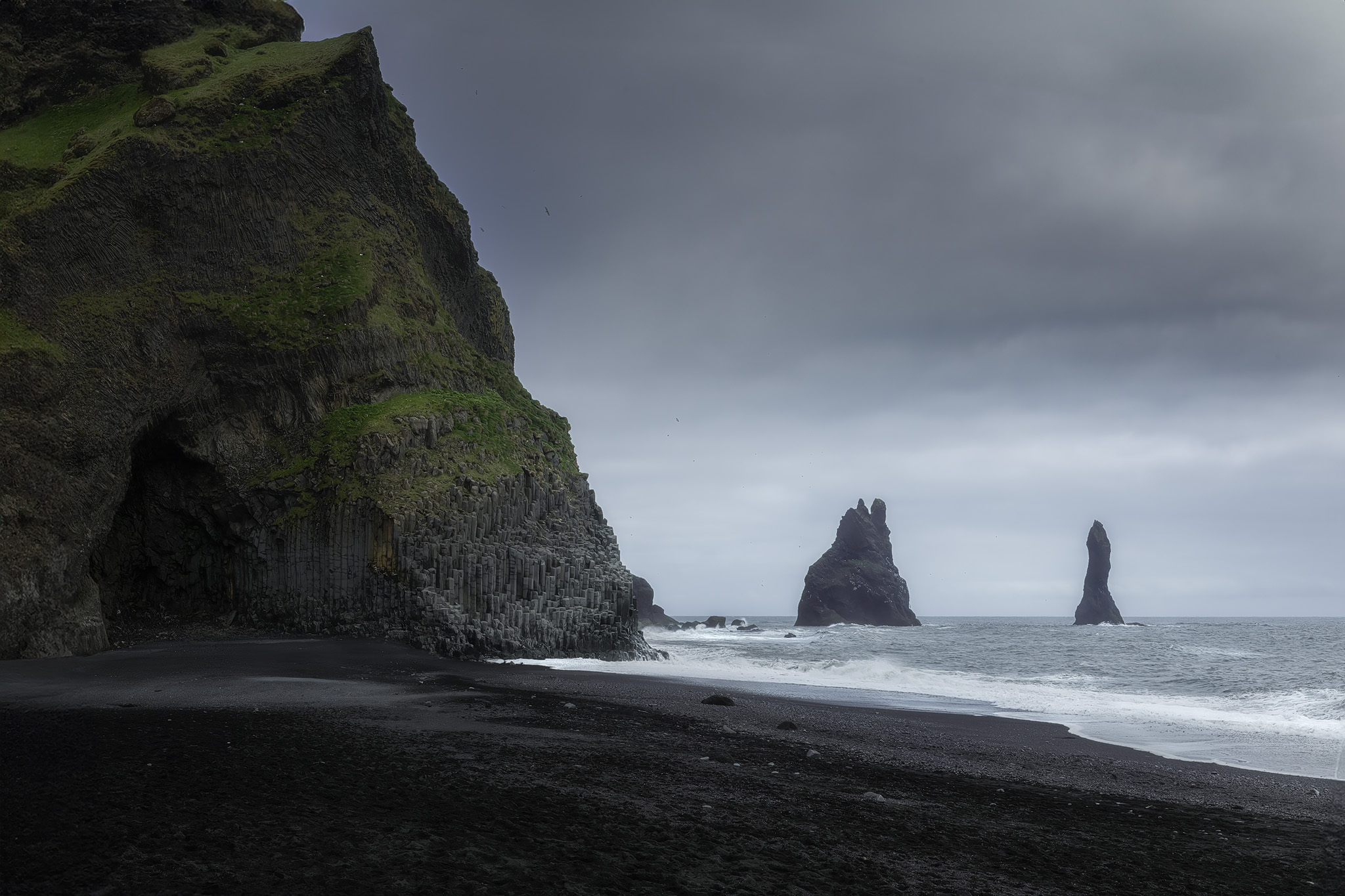 La spiaggia di Reynisfjara