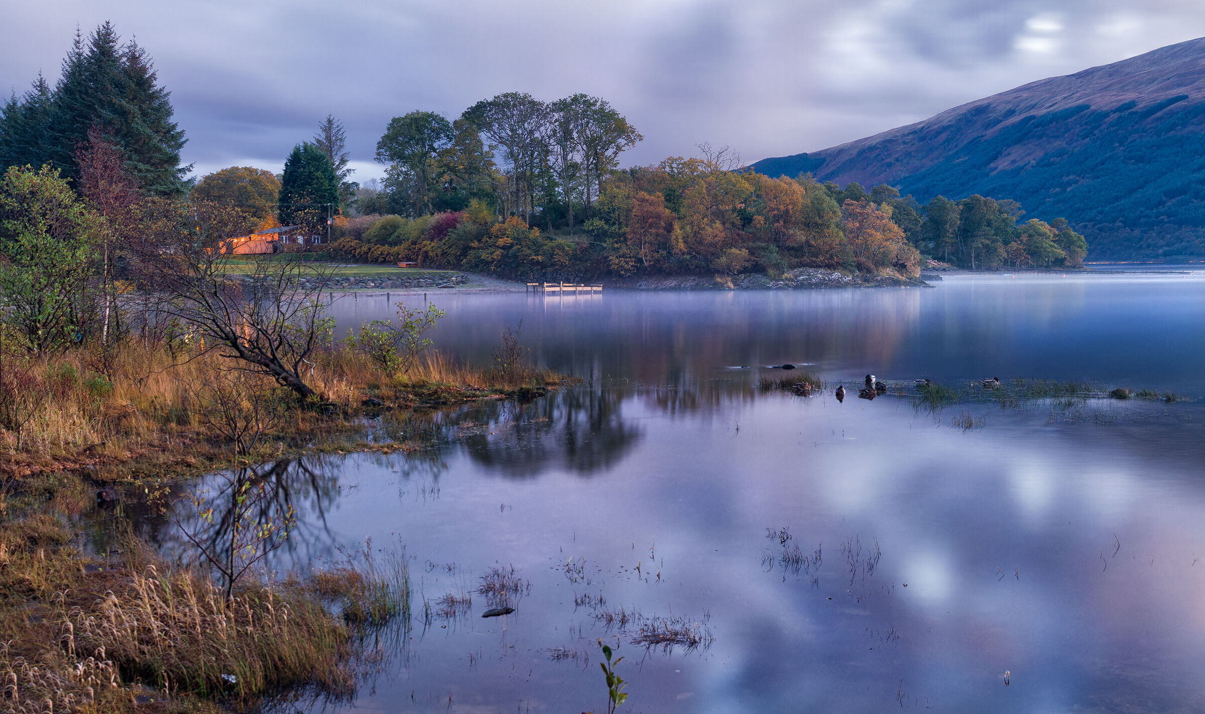 Loch Lomond verso sera