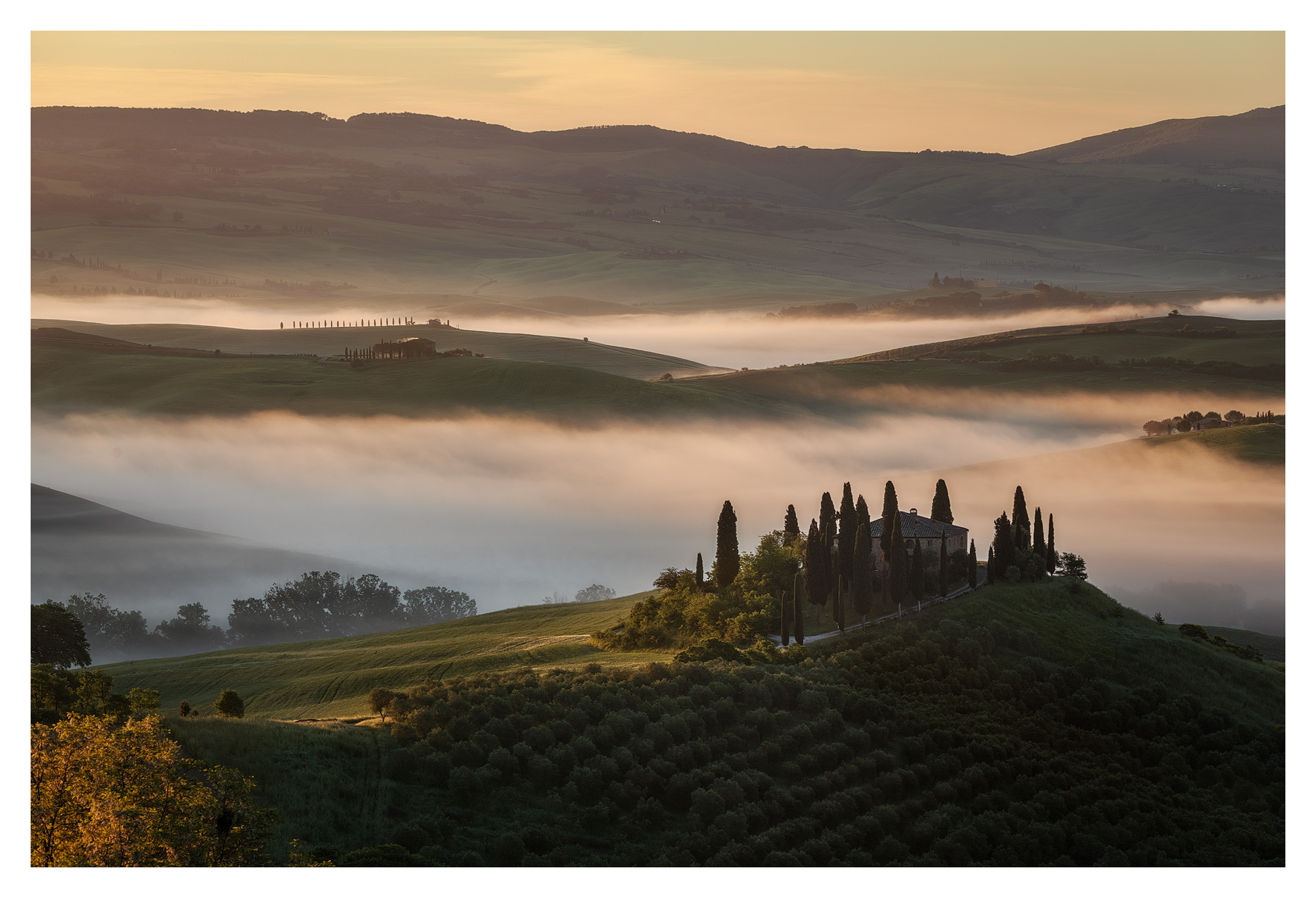 Alba a Poggio Belvedere