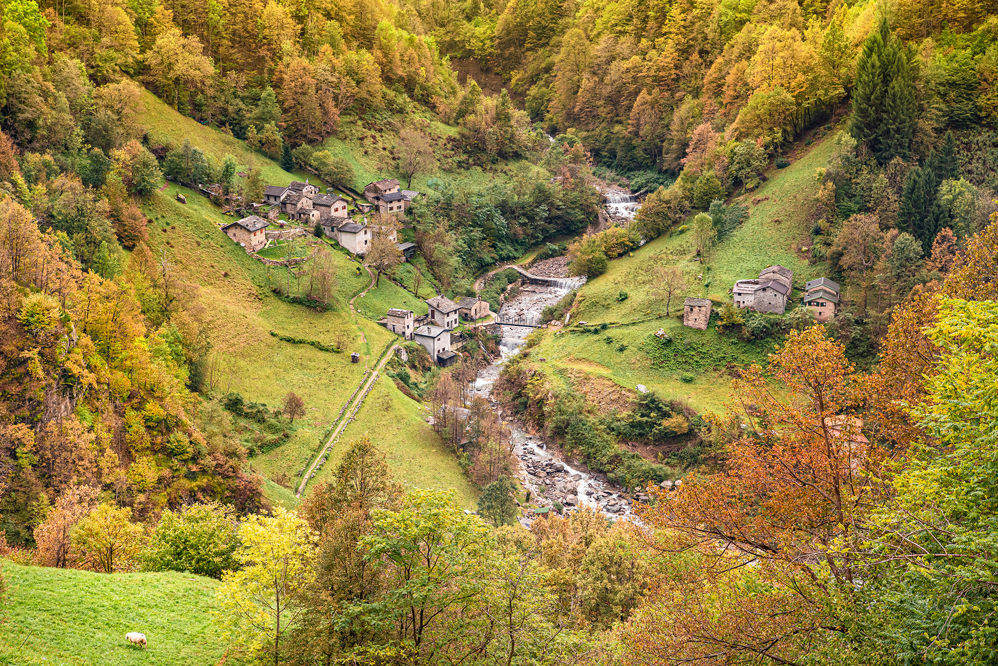 Verso il fondo valle