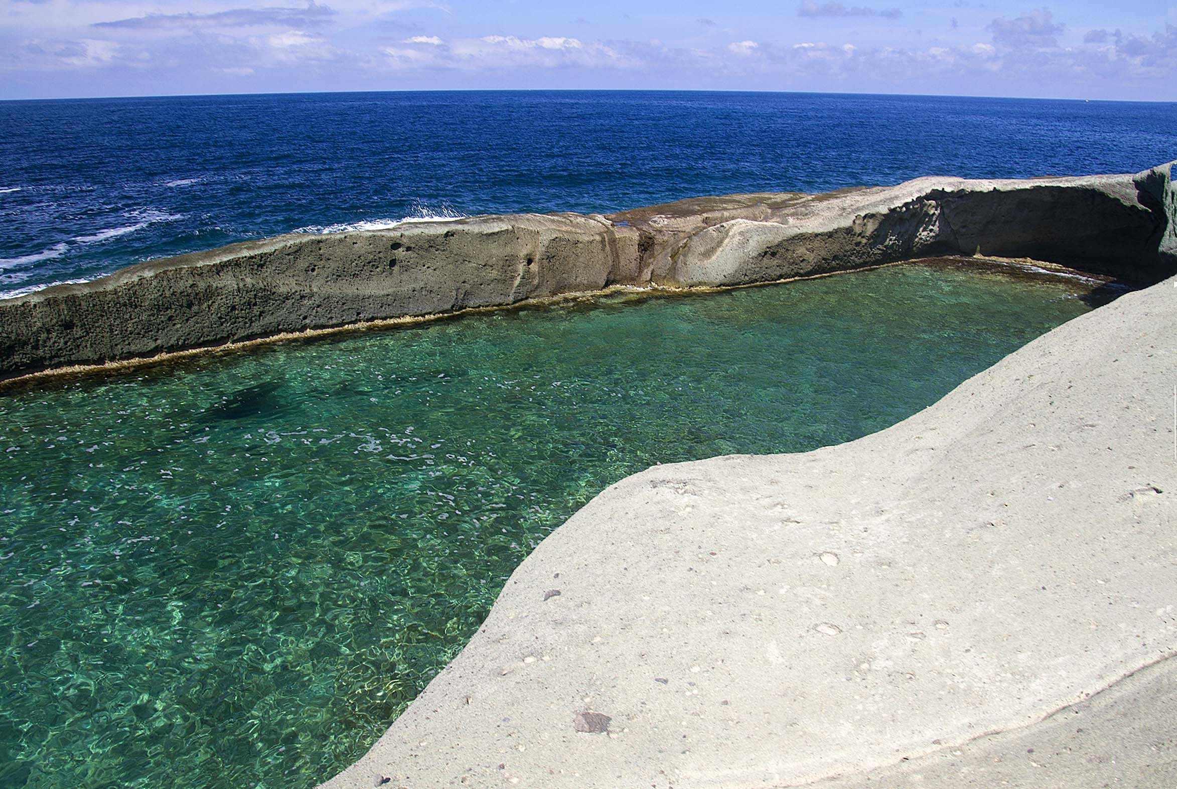Natural swimming pool Cane Malu - sardinia