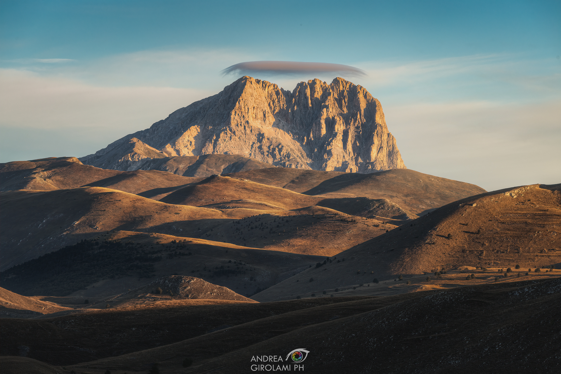 THE CORNO GRANDE SEEN FROM ROCCA CALASCIO