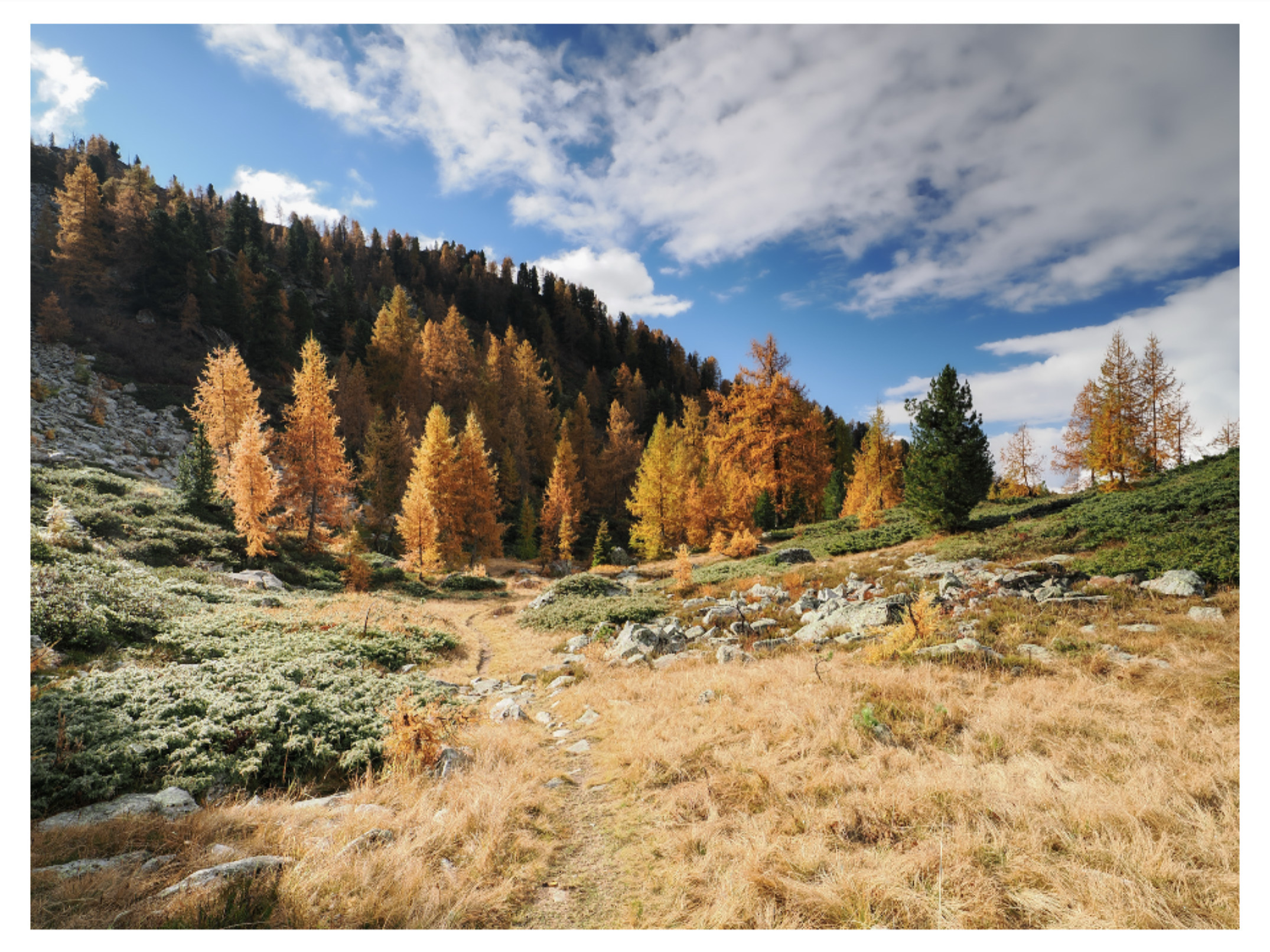 Valle D'Aosta - first colors