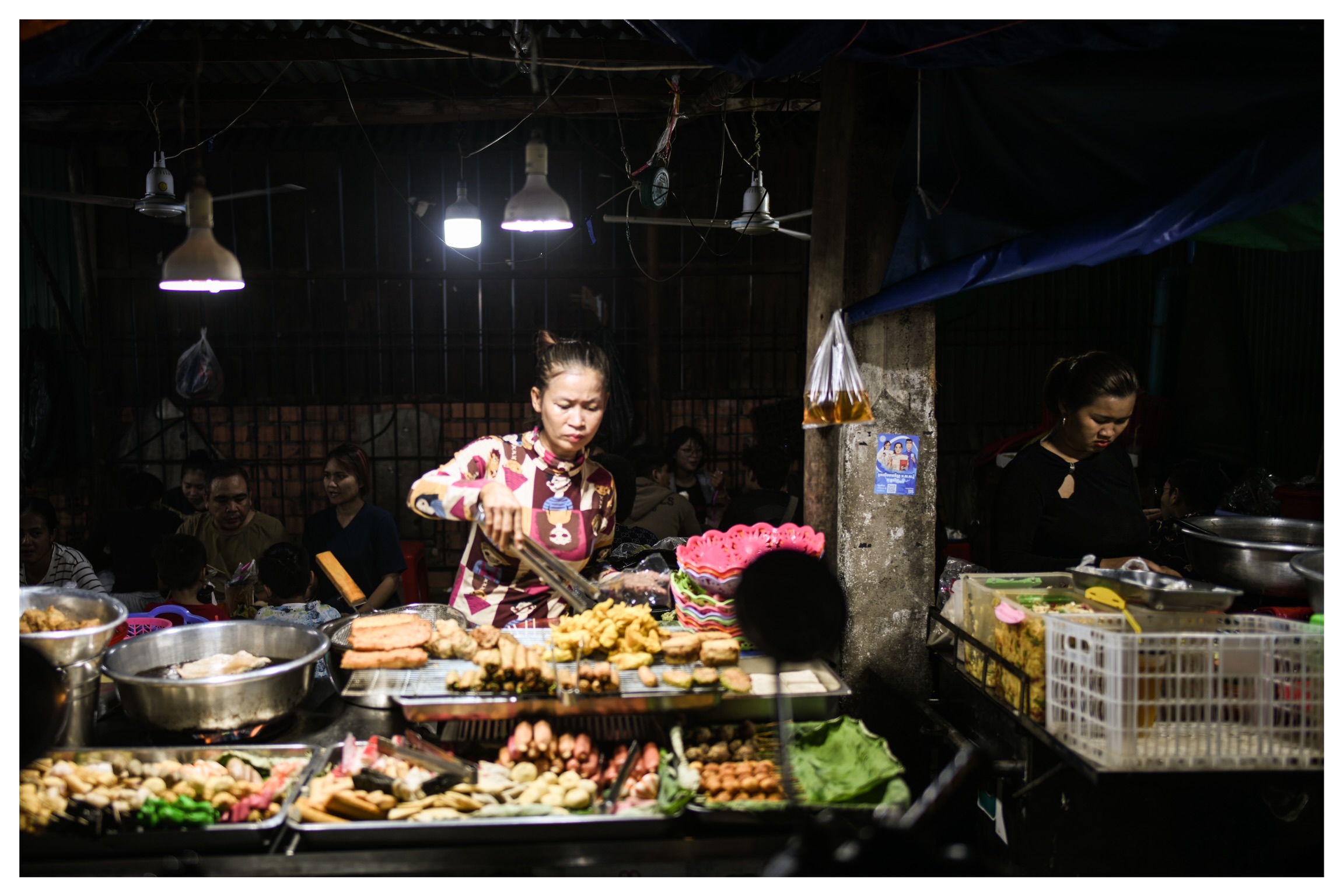Mercato notturno a Phnom Penh