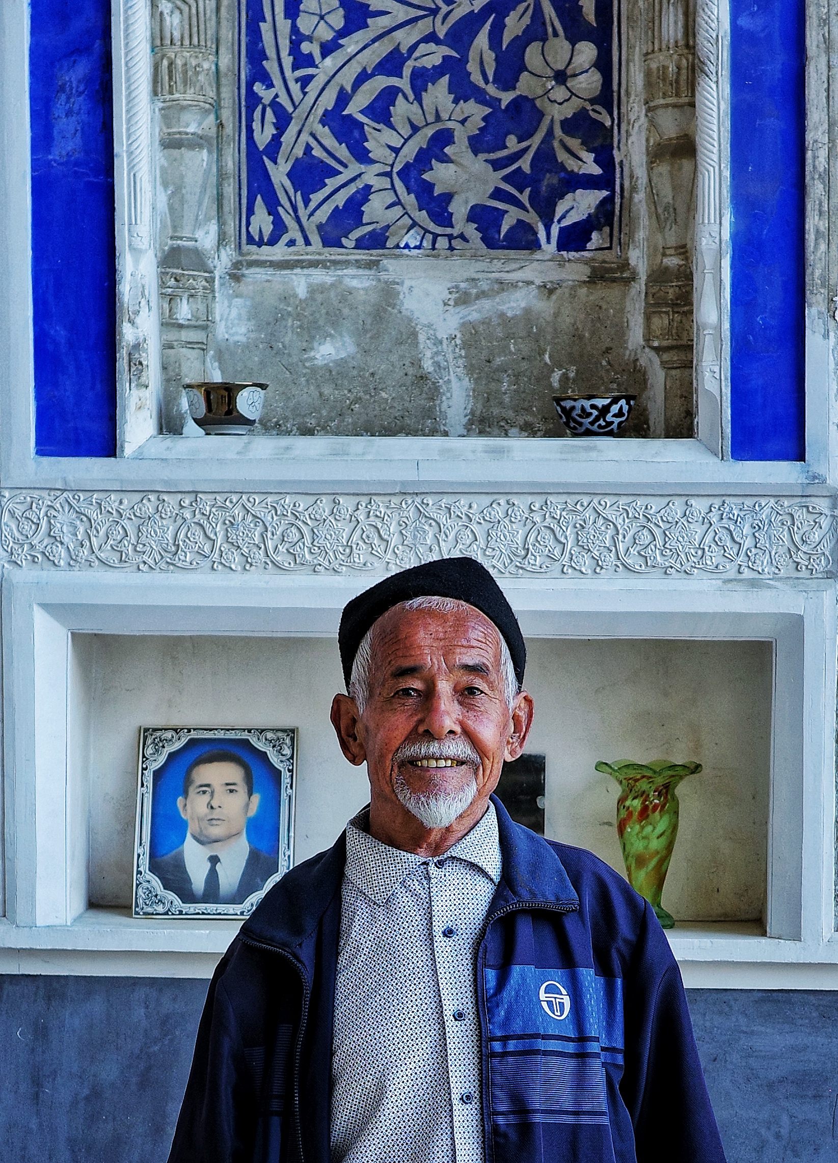 Portrait of an Uzbek host