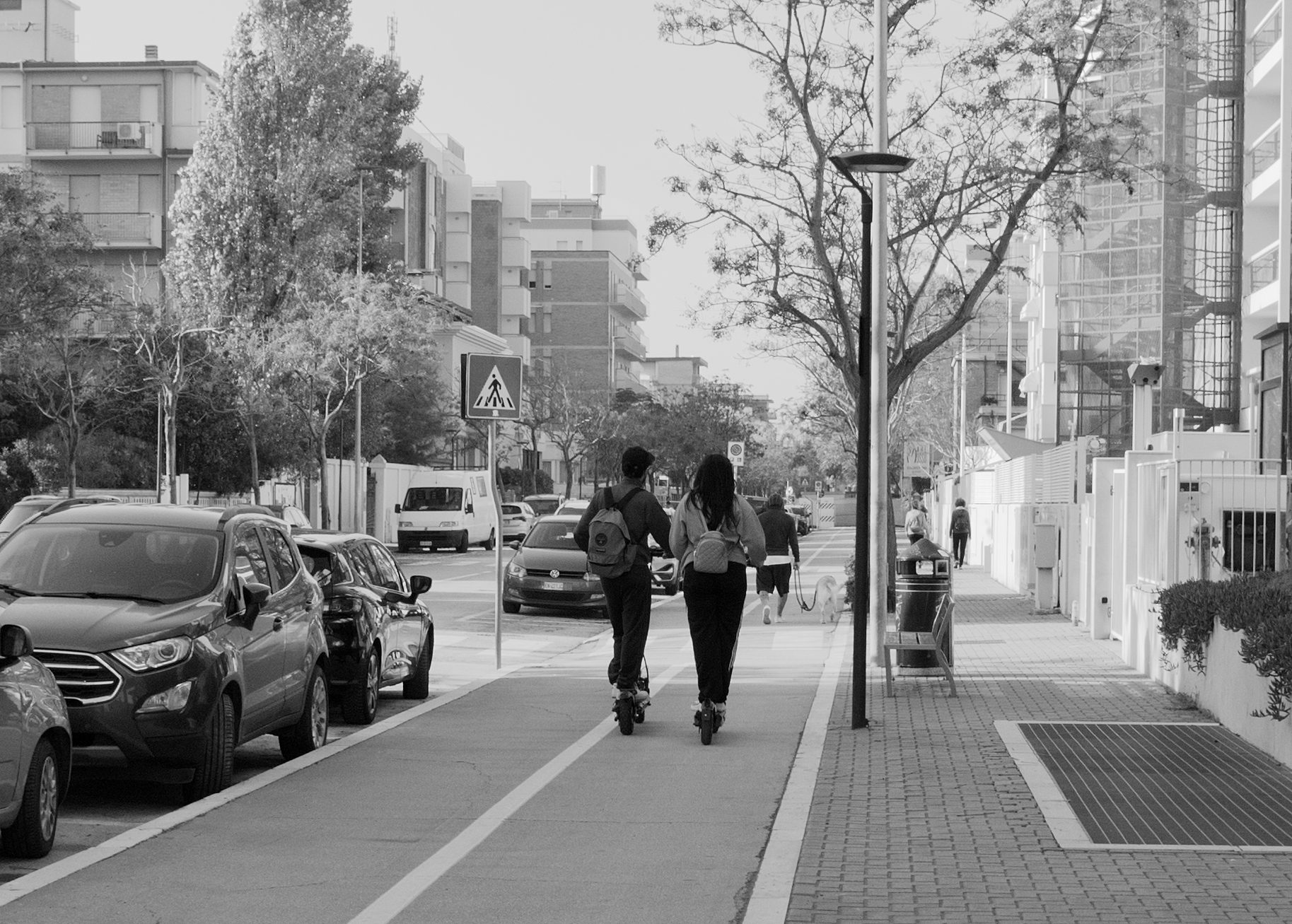 Taking "a walk" nowadays...