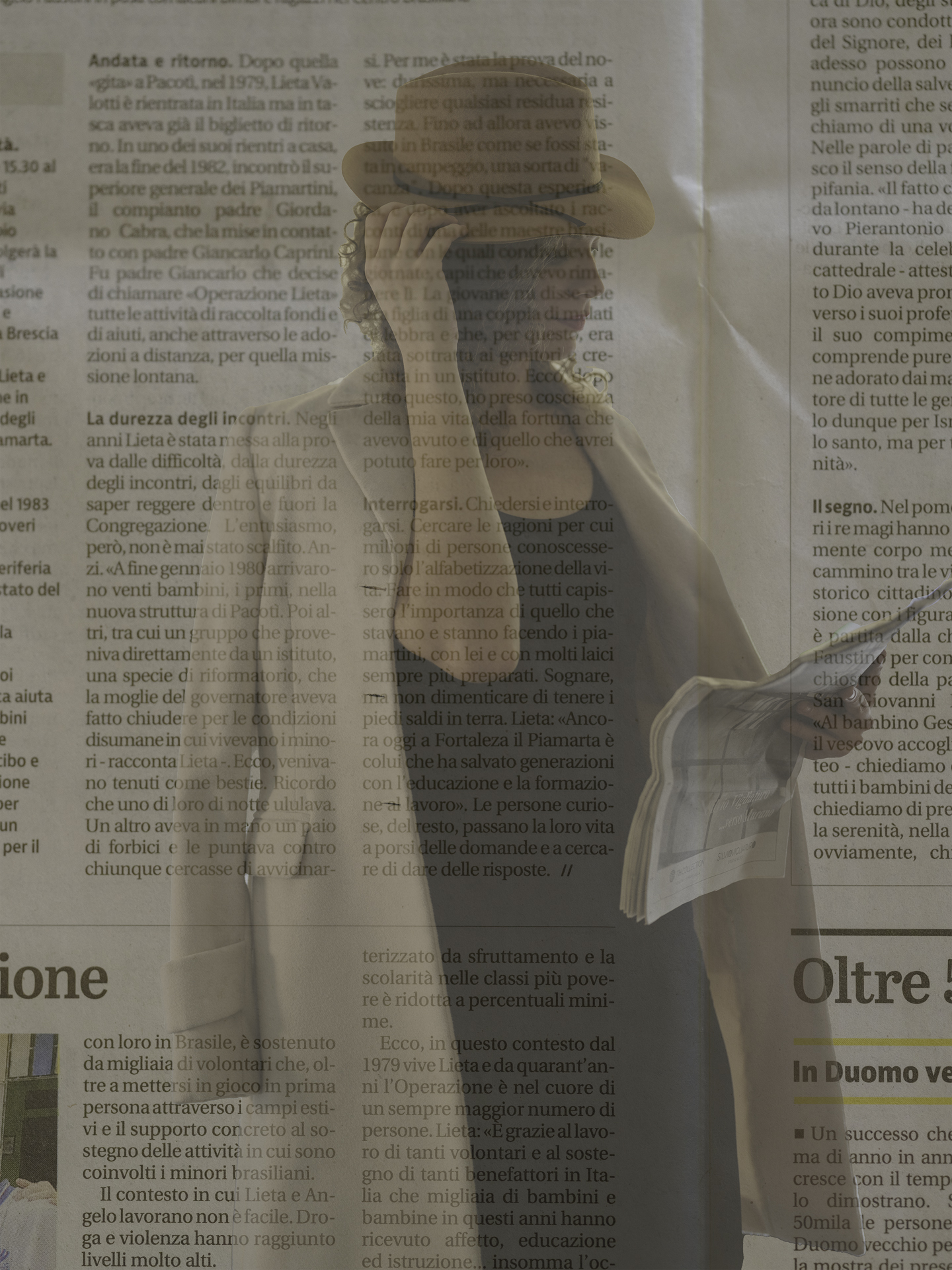 immersa nelle notizie