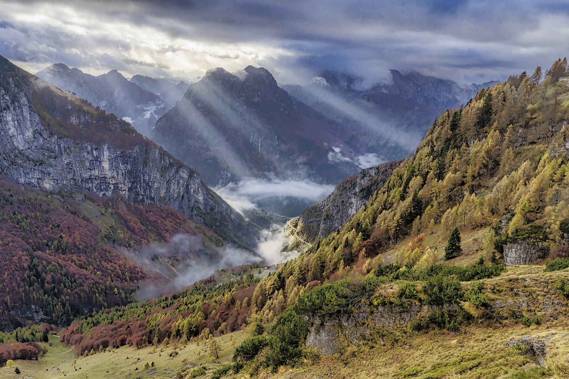 Autumn in Cava Buscada (Pordenone)