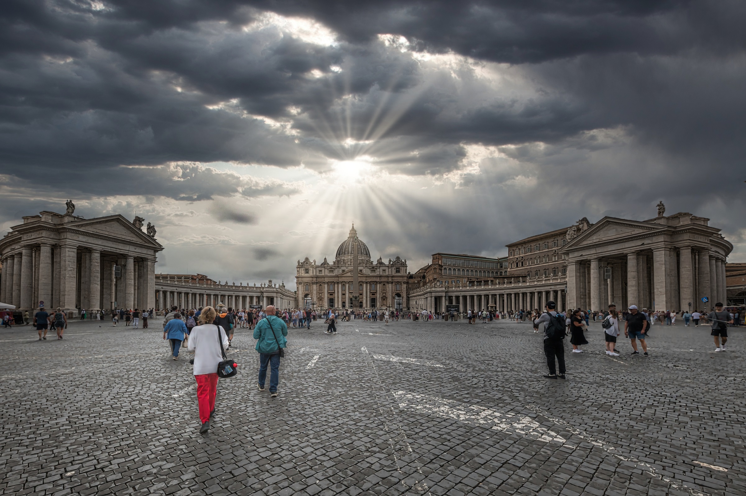 Piazza San Pietro...