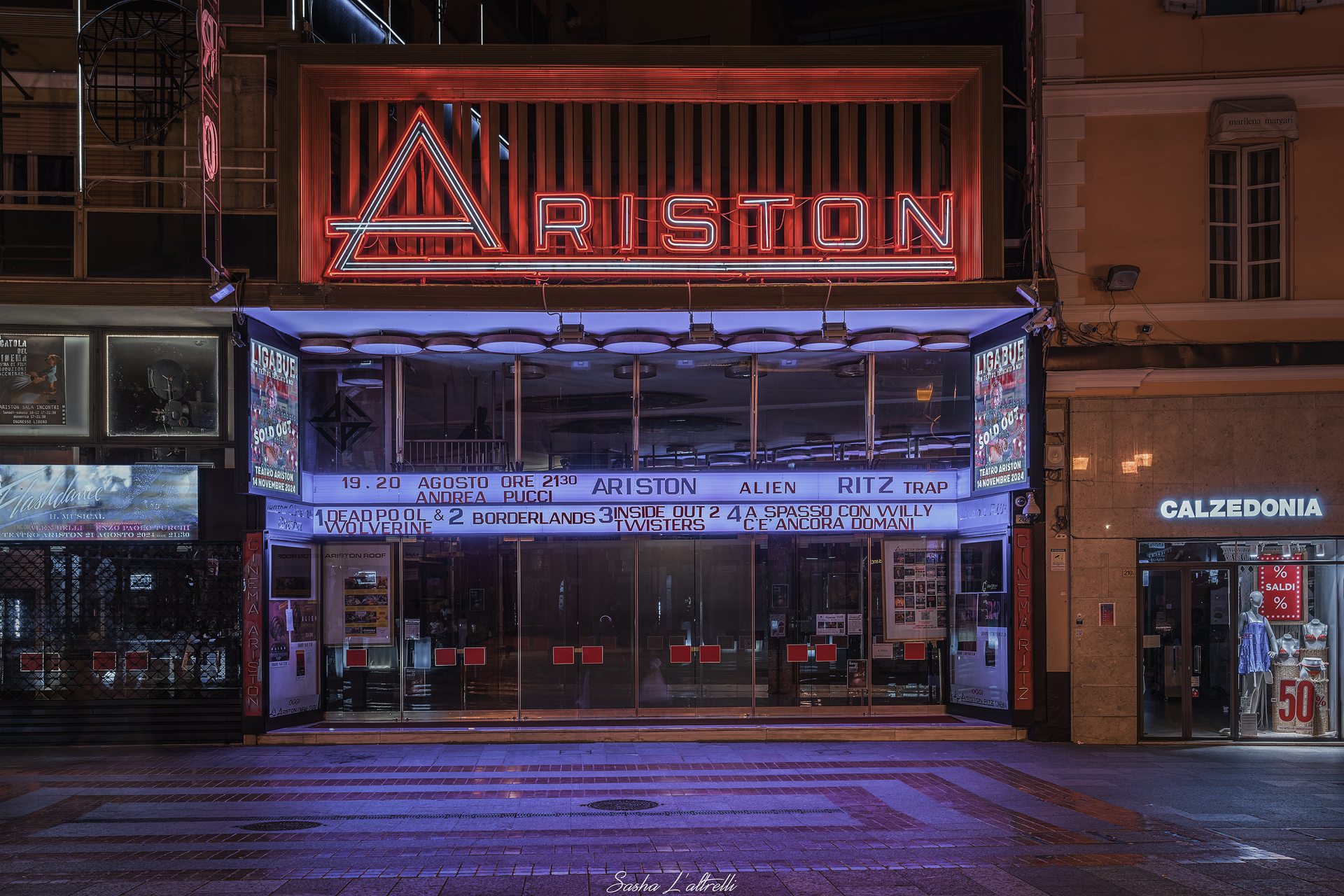 Because Sanremo is Sanremo