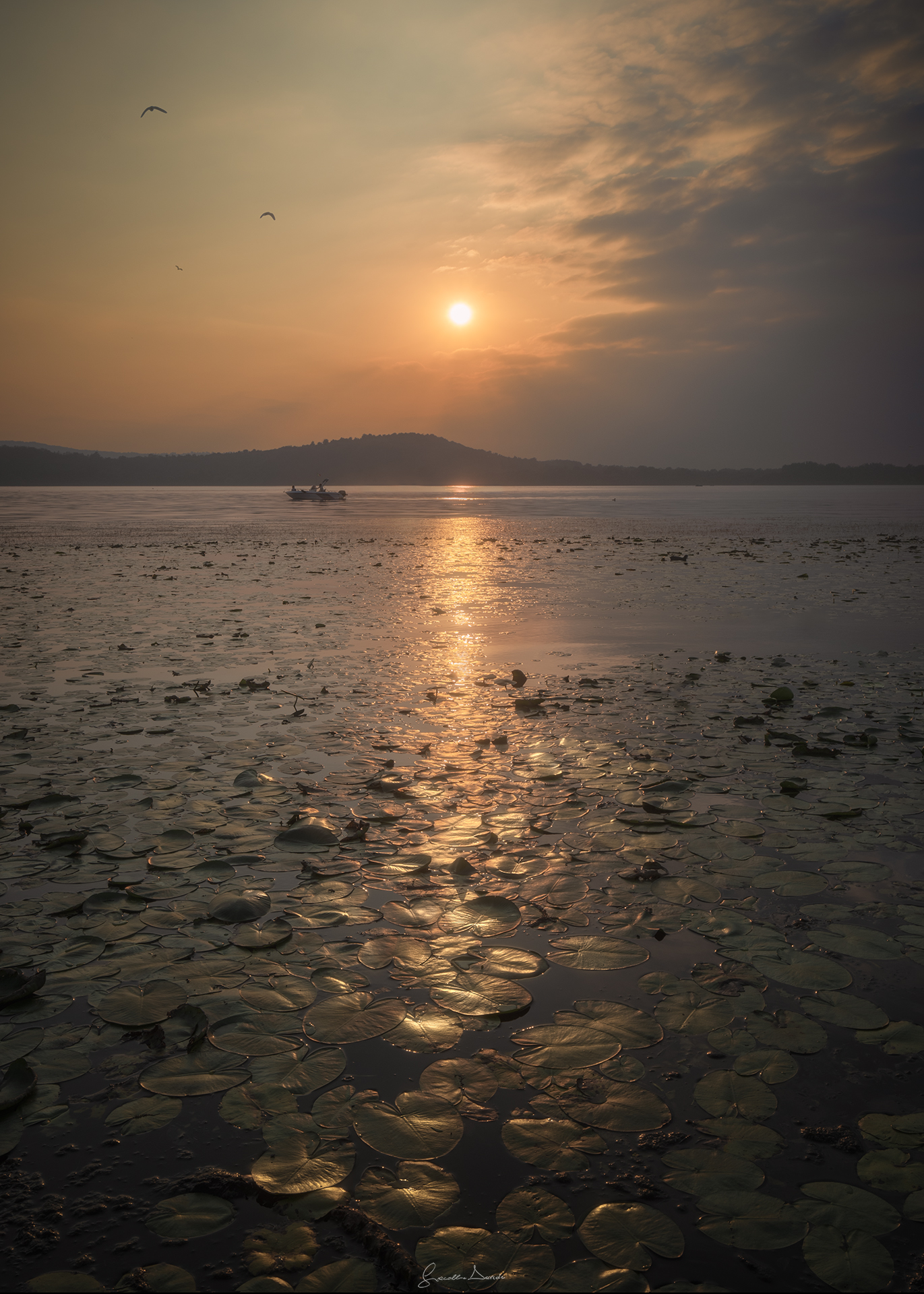 il giorno che tramonta