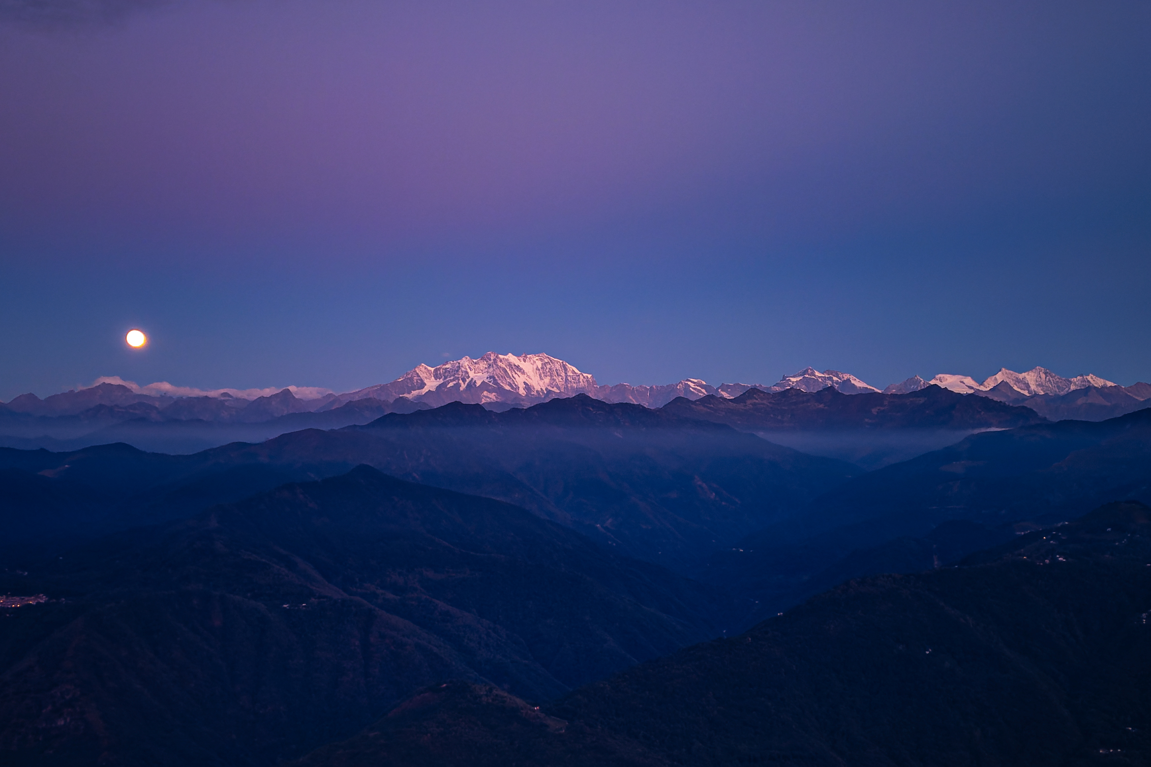 Between moonset and sunrise