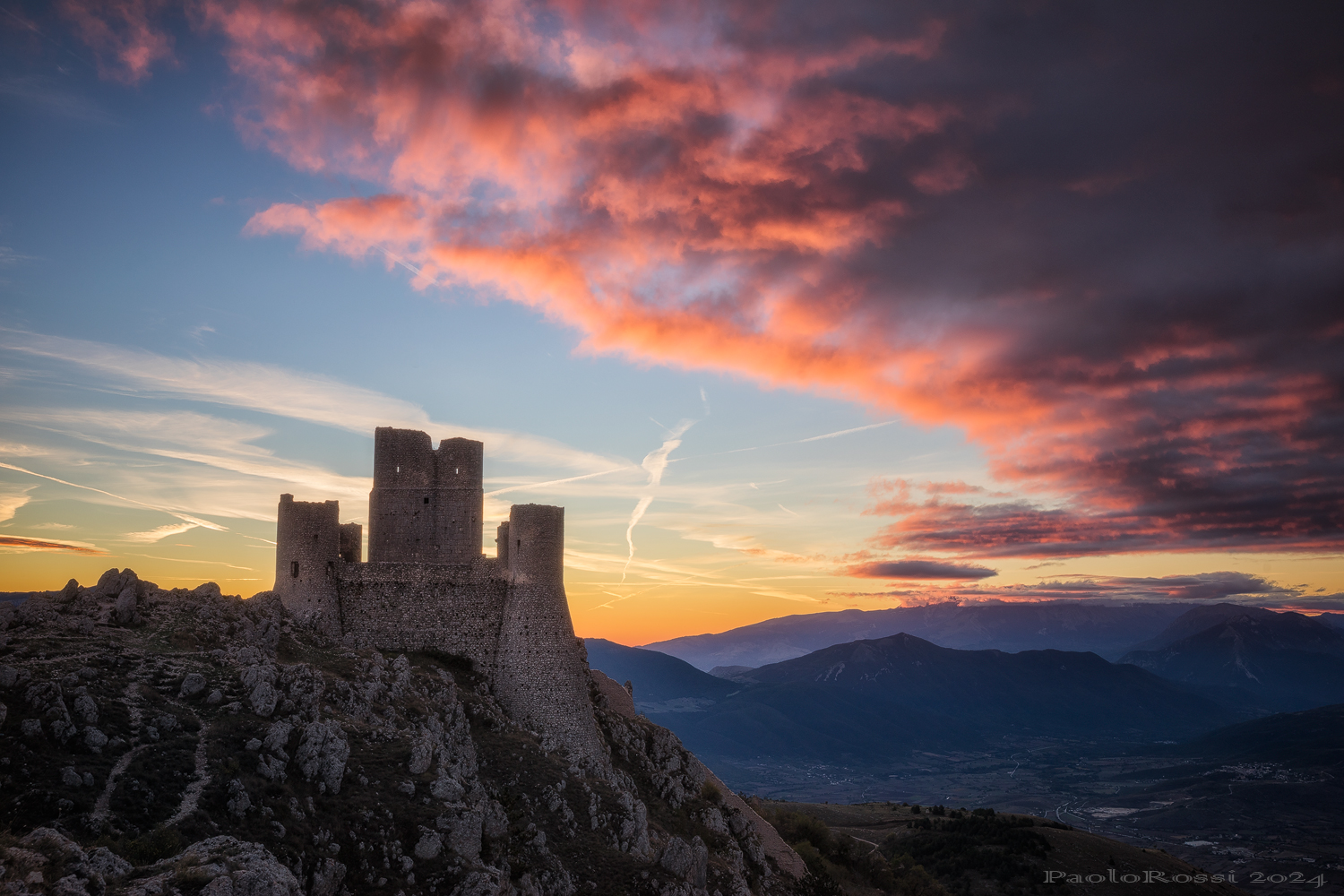 Rocca Calascio at dawn...