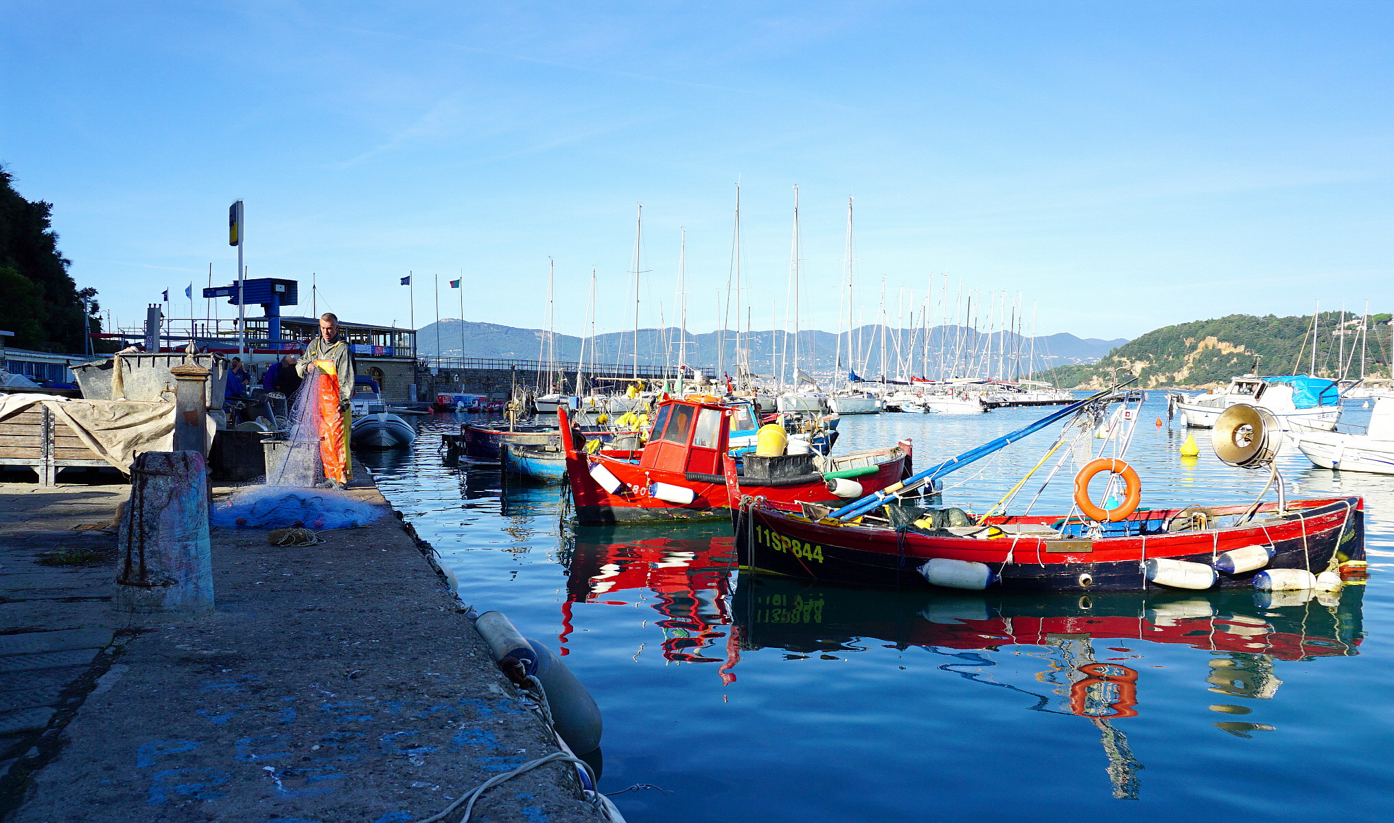 Preparativi all'alba!