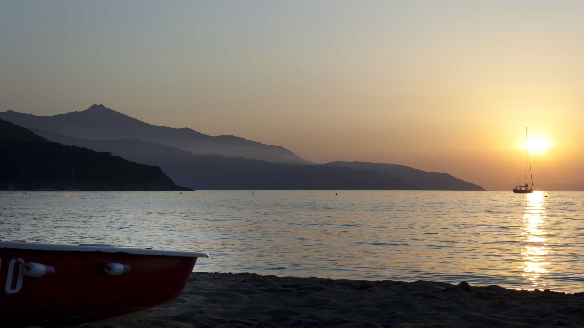 Sunset at Biodola - Island of Elba
