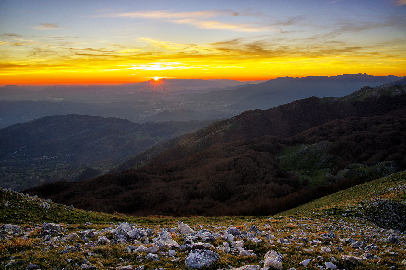 Sunset from Serra Traversa