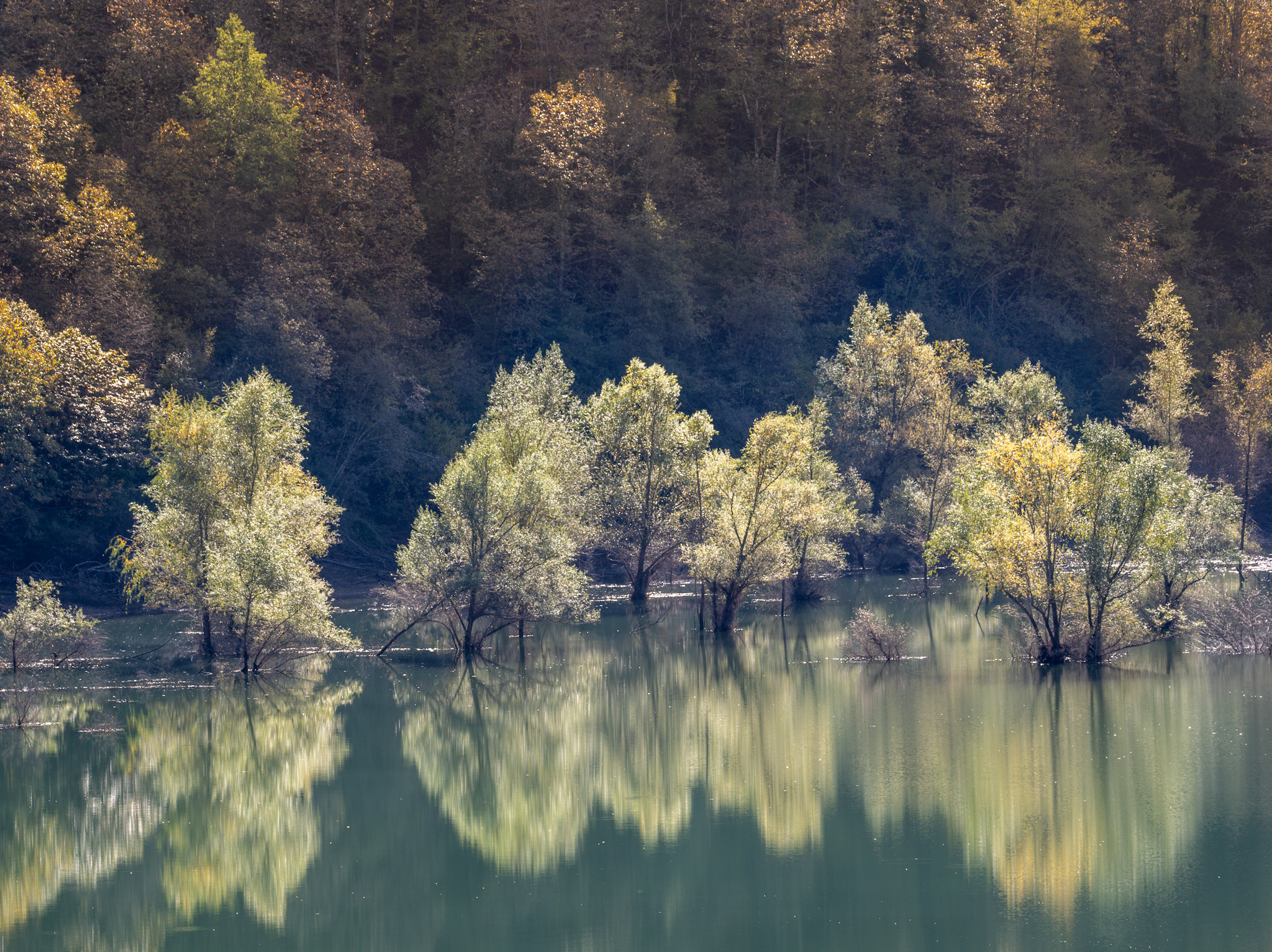 Lago di Vagli in Novembre