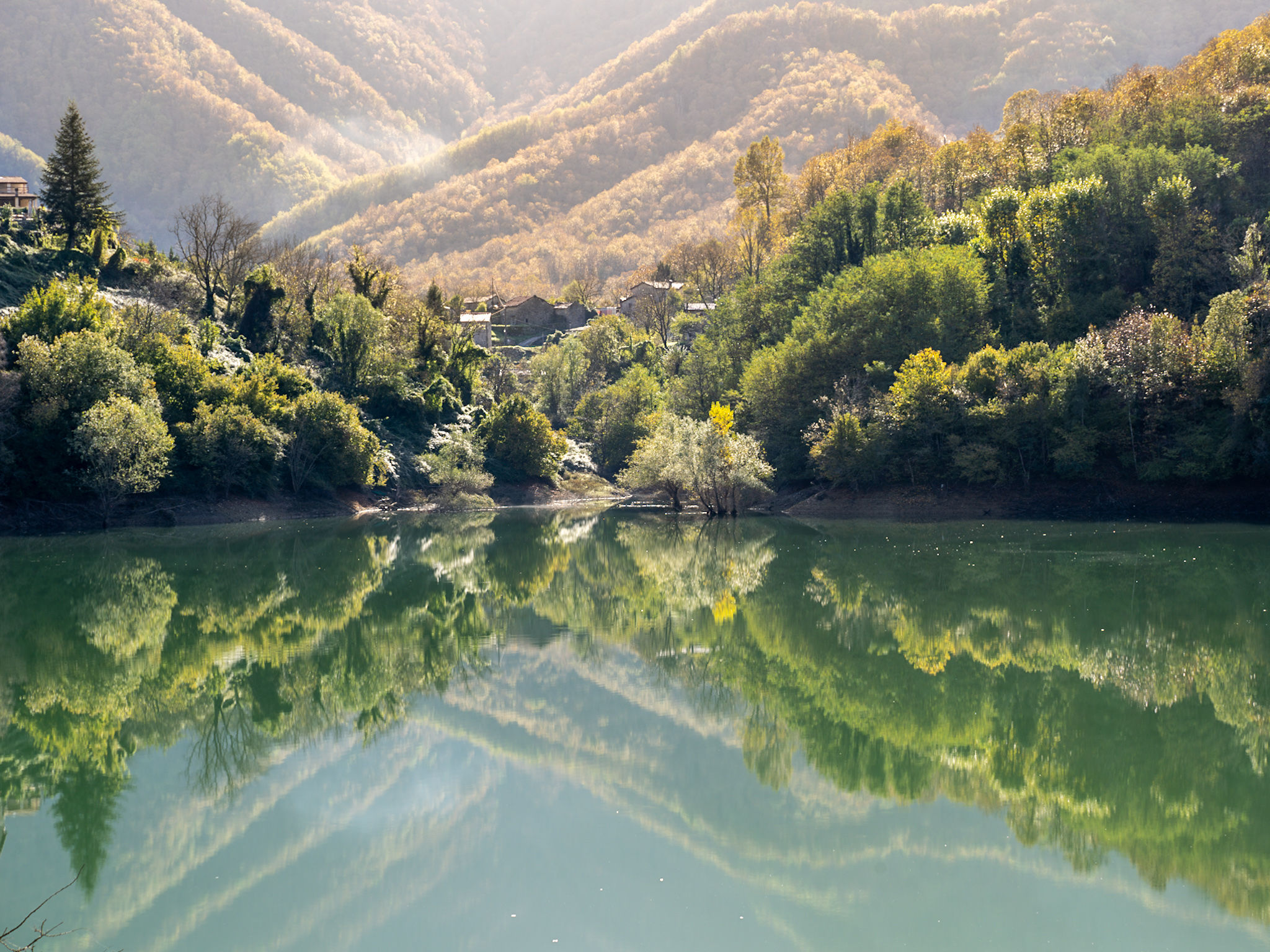 Lago di Vagli in Novembre
