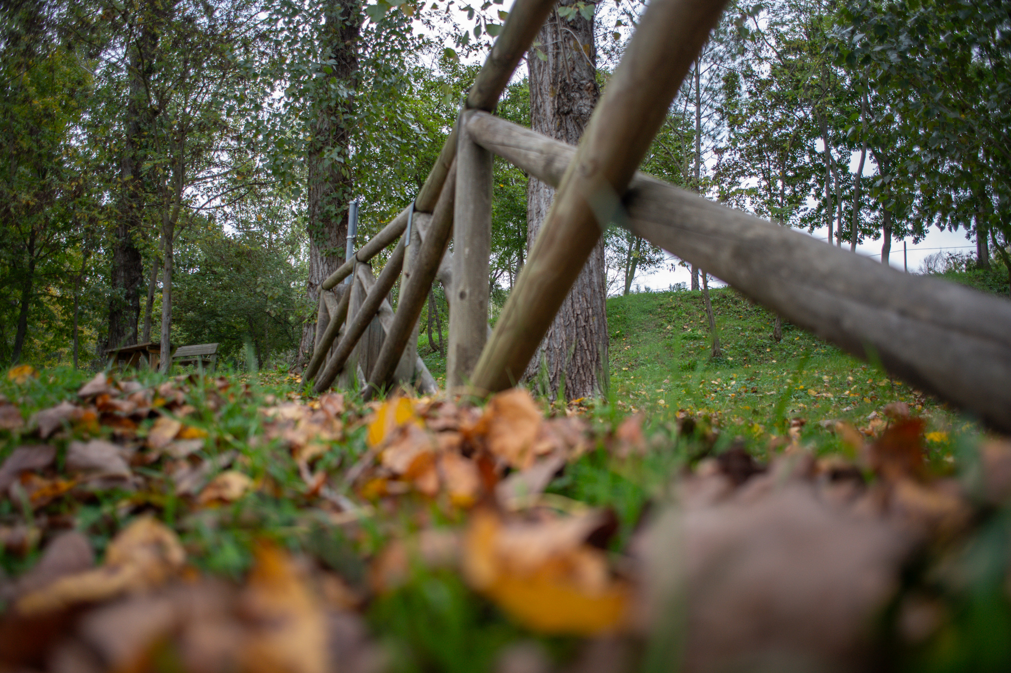 Autunno lago delle grazie Tolentino
