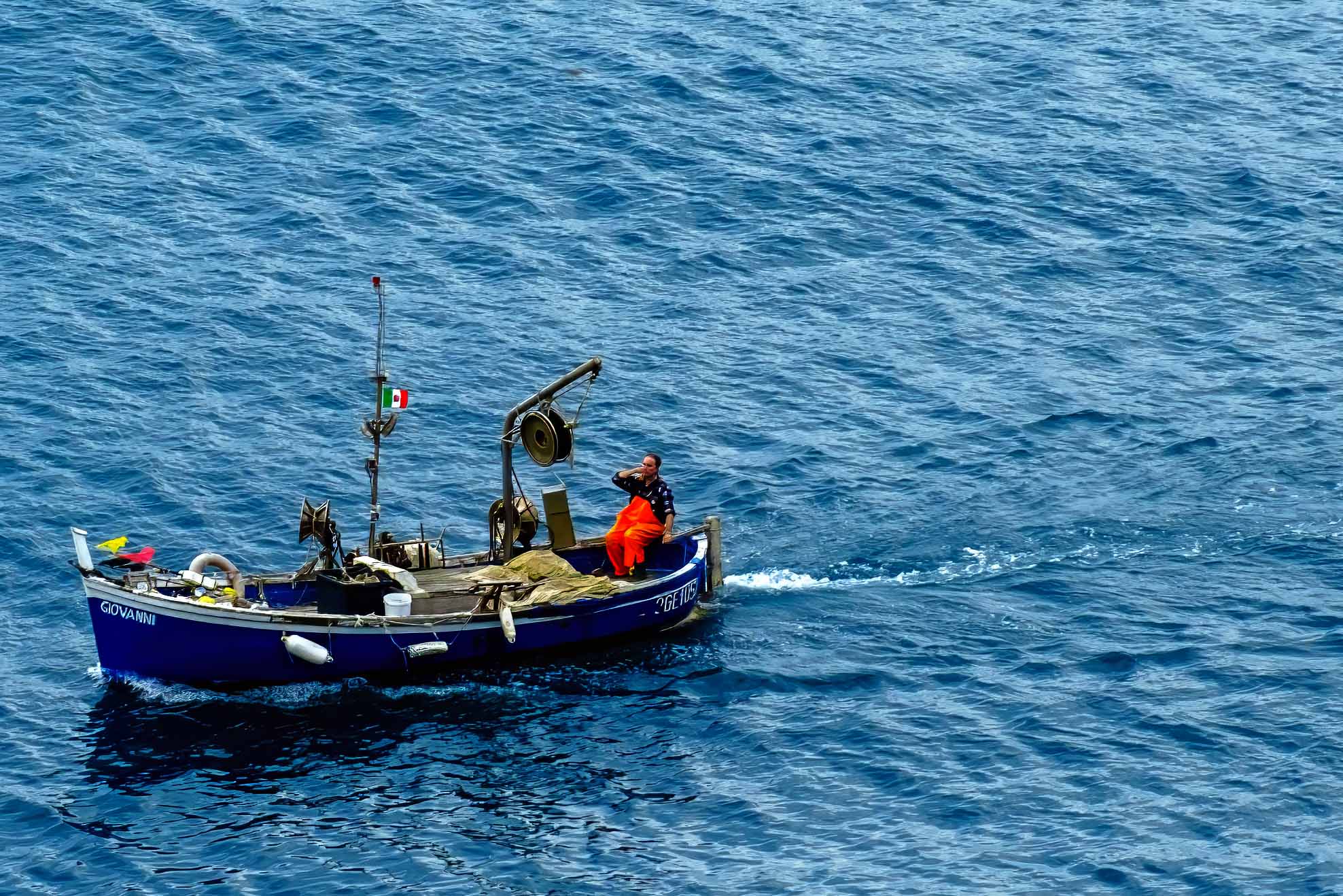 Giovanni tornava dalla pesca