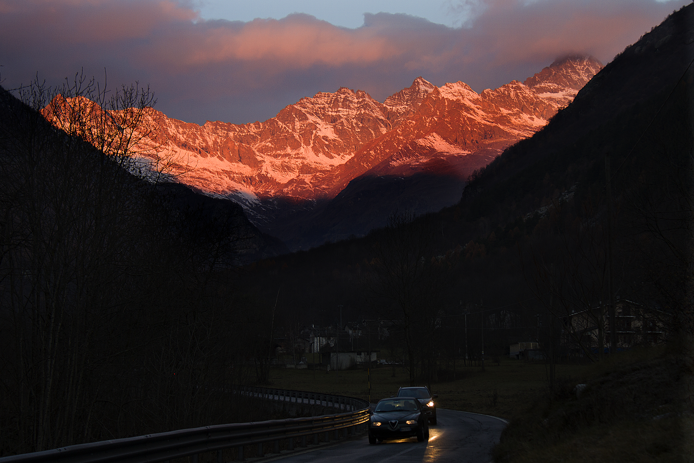 Orco Valley - Lights above and below