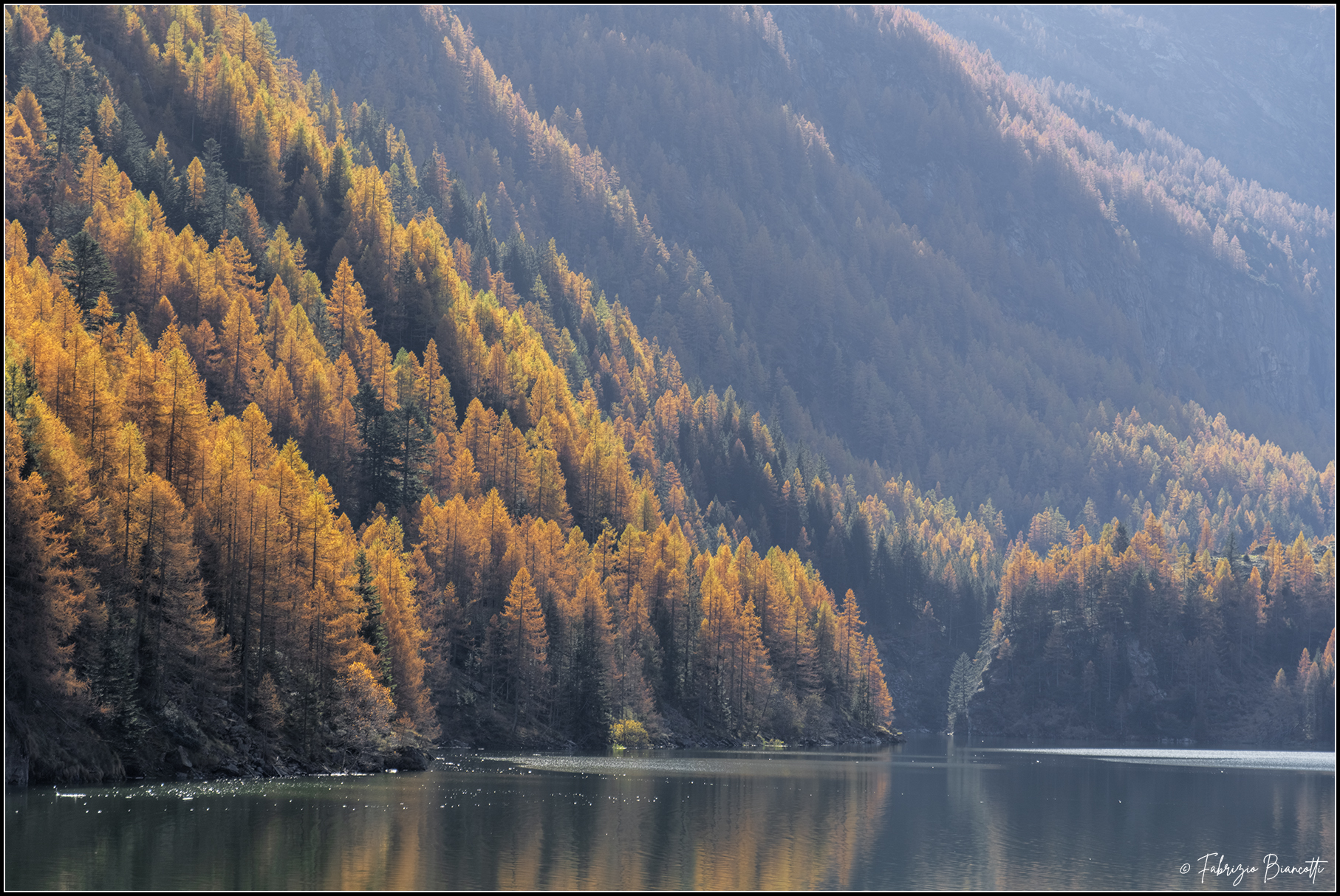 Autumn at Lake Campliccioli