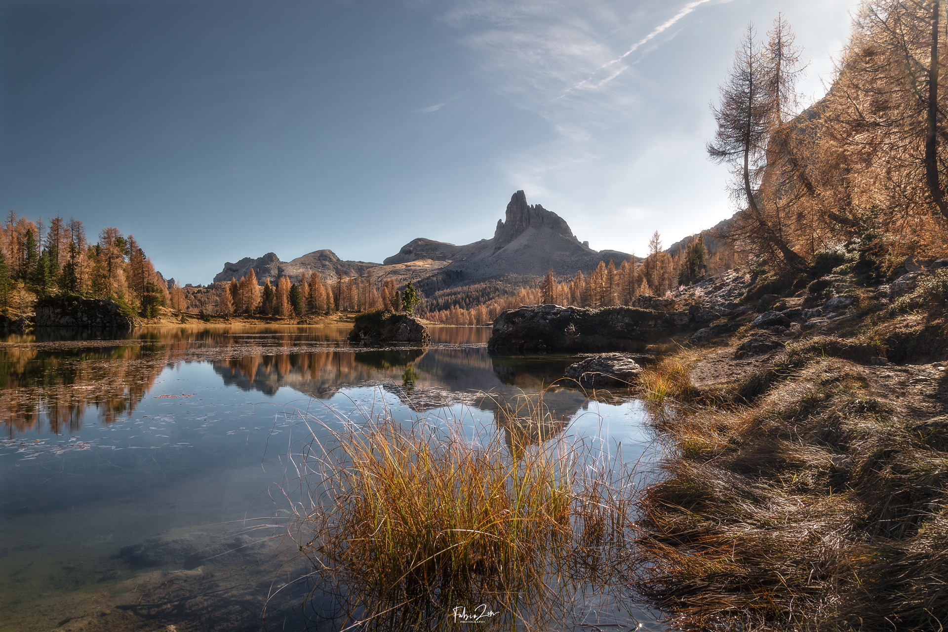 Autumn at Lake Federa