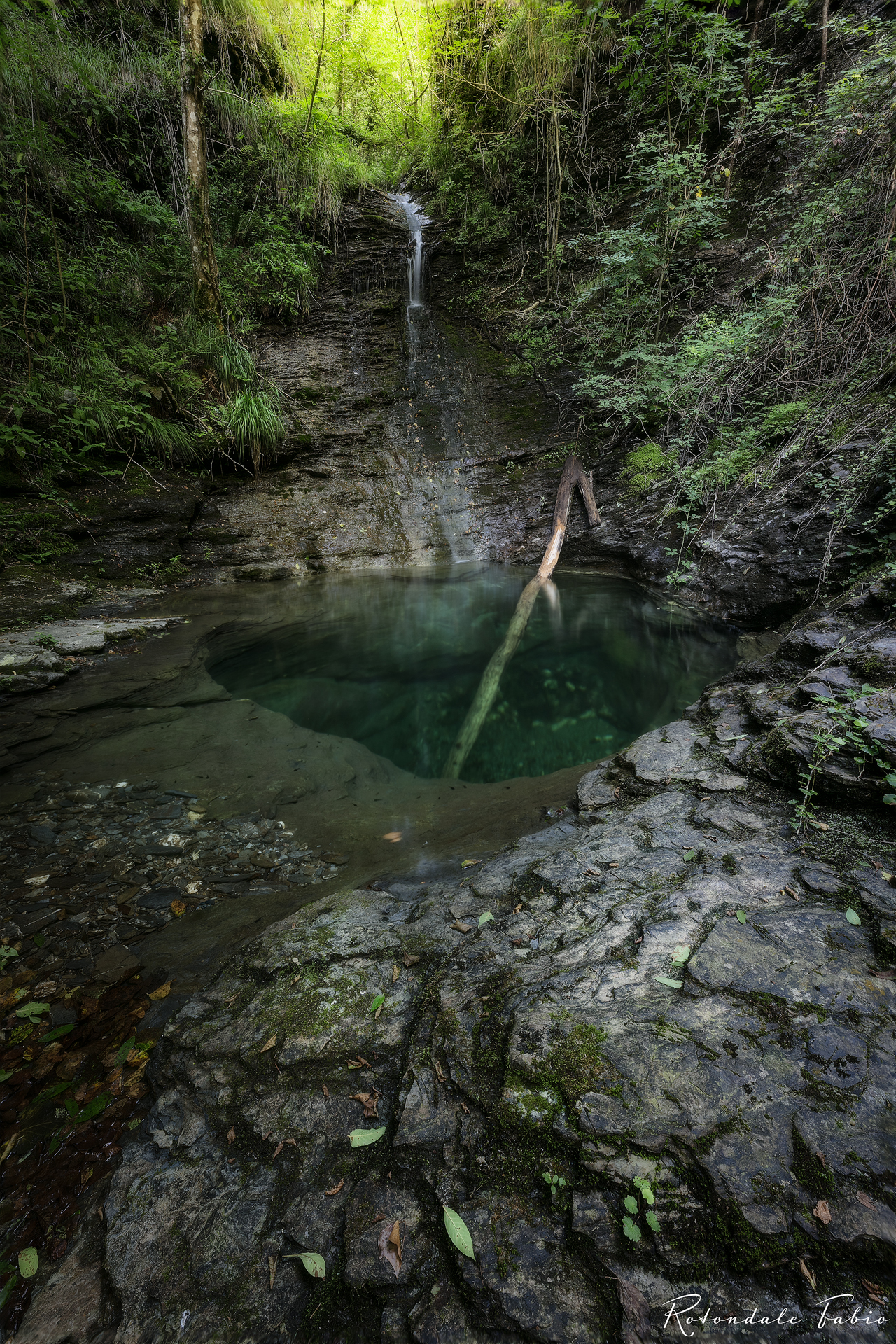 Waterfall of the Rio Pidocchio