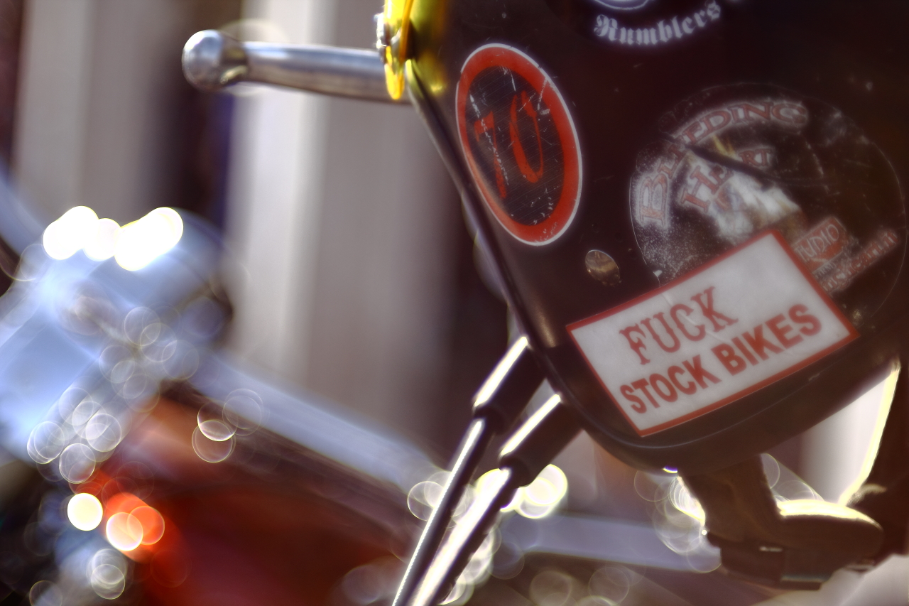 f**k the stock bikes!