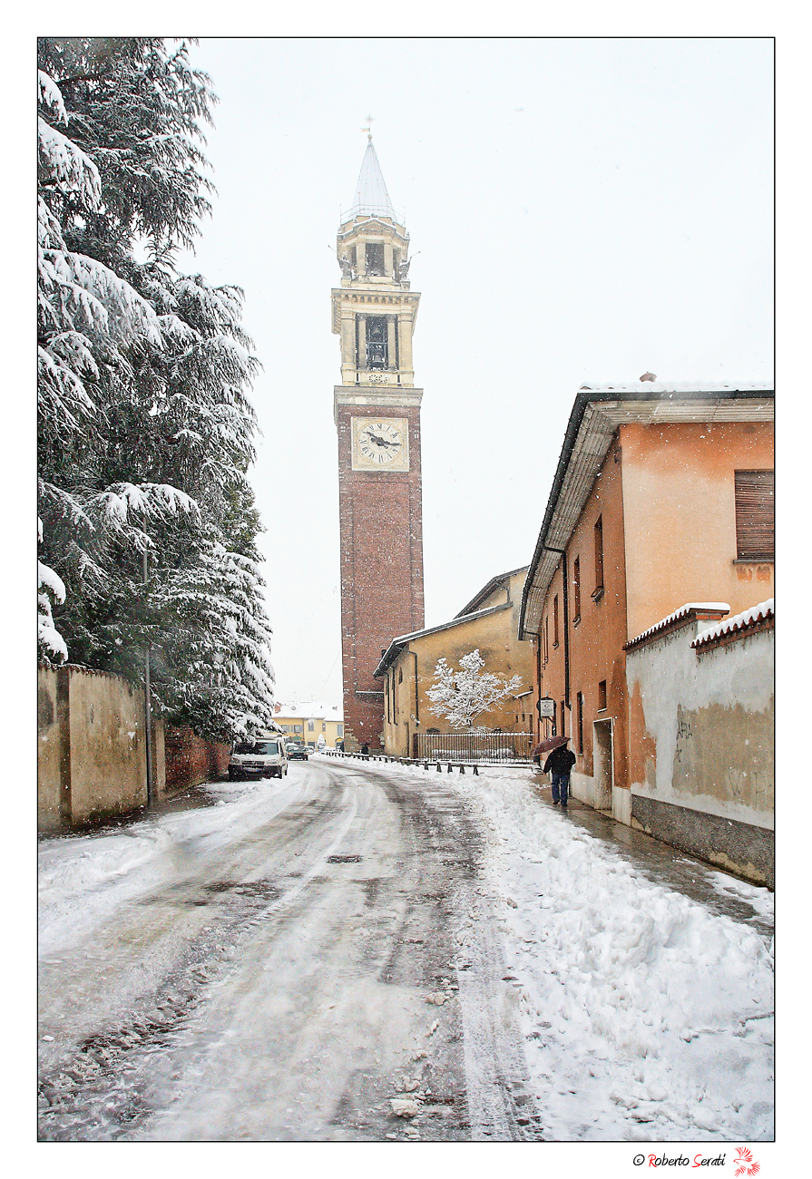 Corbetta with snow