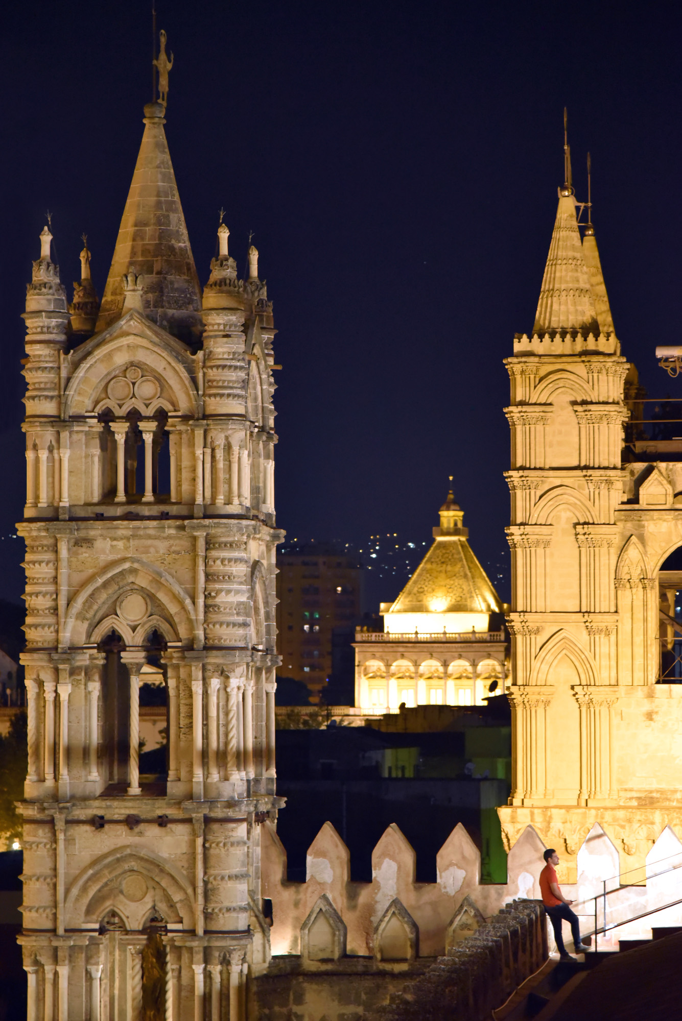 Palermo by night