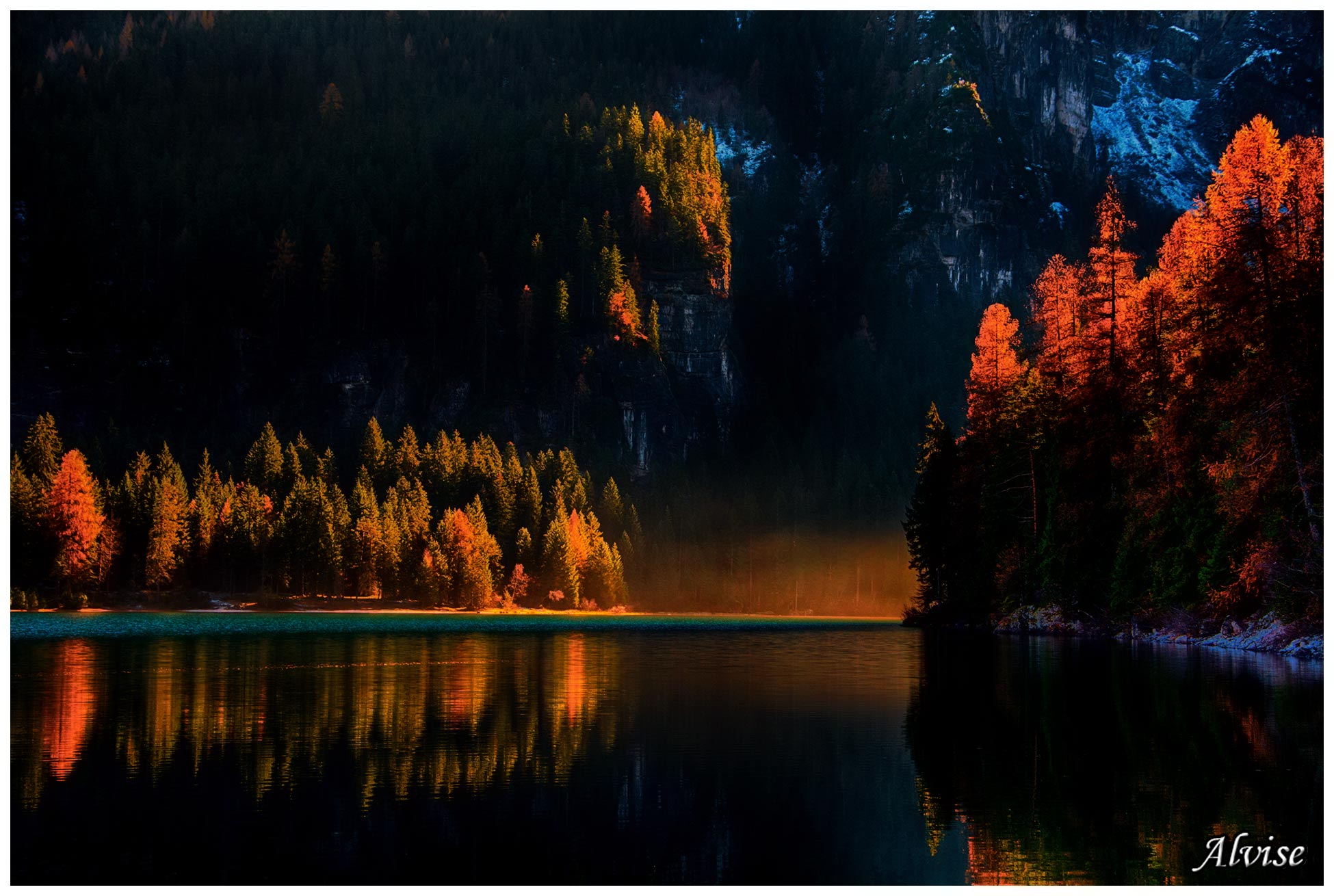 Last ray of sunshine